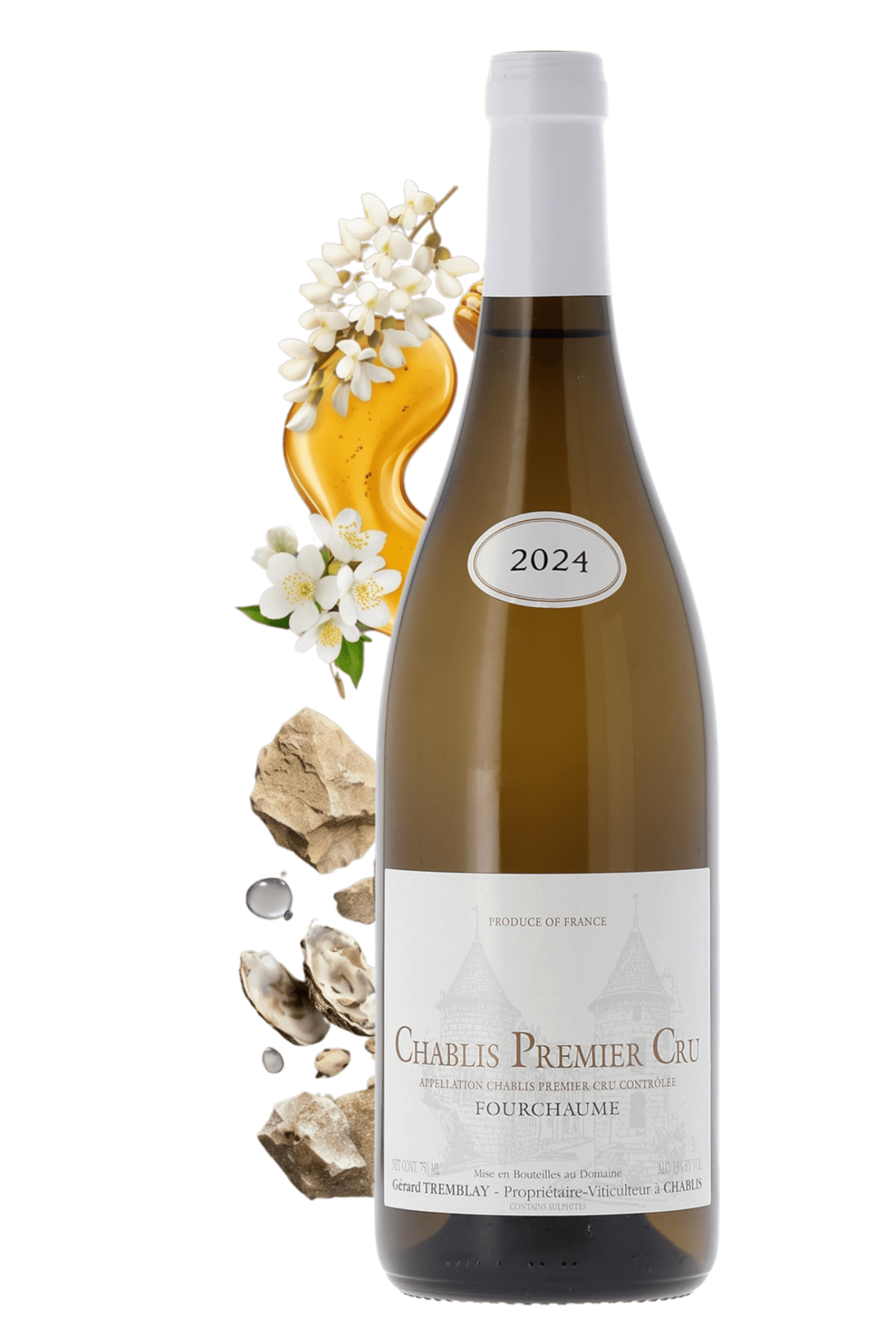 Chablis Premier Cru Fourchaume Domaine Gérard Tremblay 2024 - frontbs
