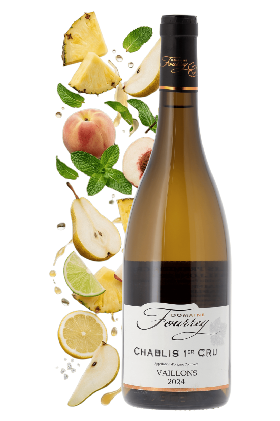 Chablis Premier Cru Vaillons Domaine Fourrey 2024 - frontbs