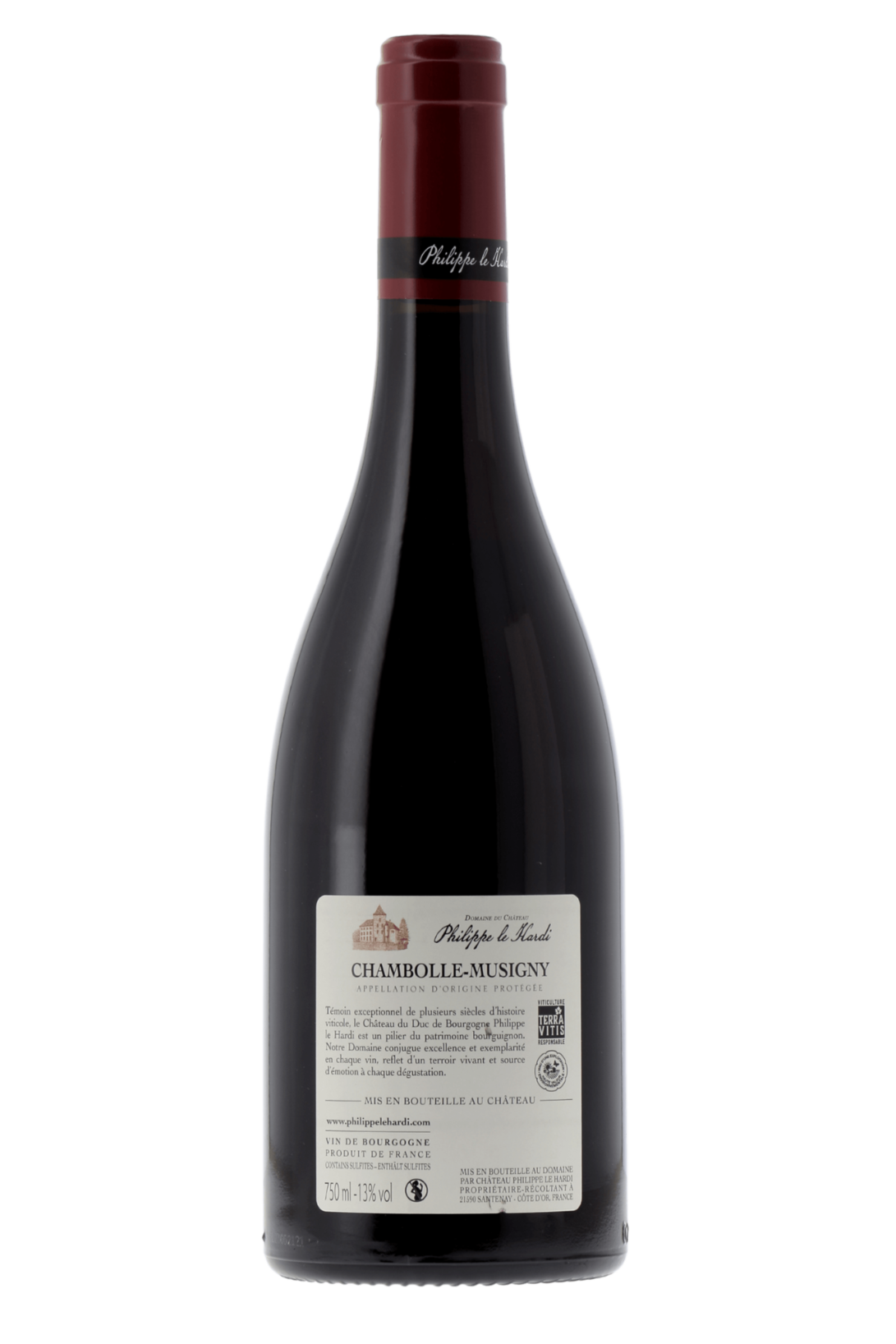 Chambolle-Musigny Philippe le Hardi 2021 - frontbs