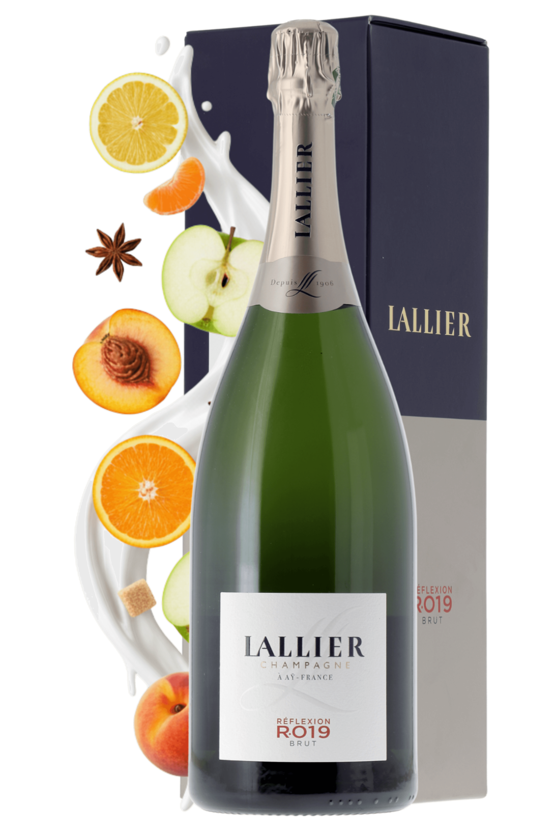 Champagne R019 Champagne Lallier NM 150cl - frontbs