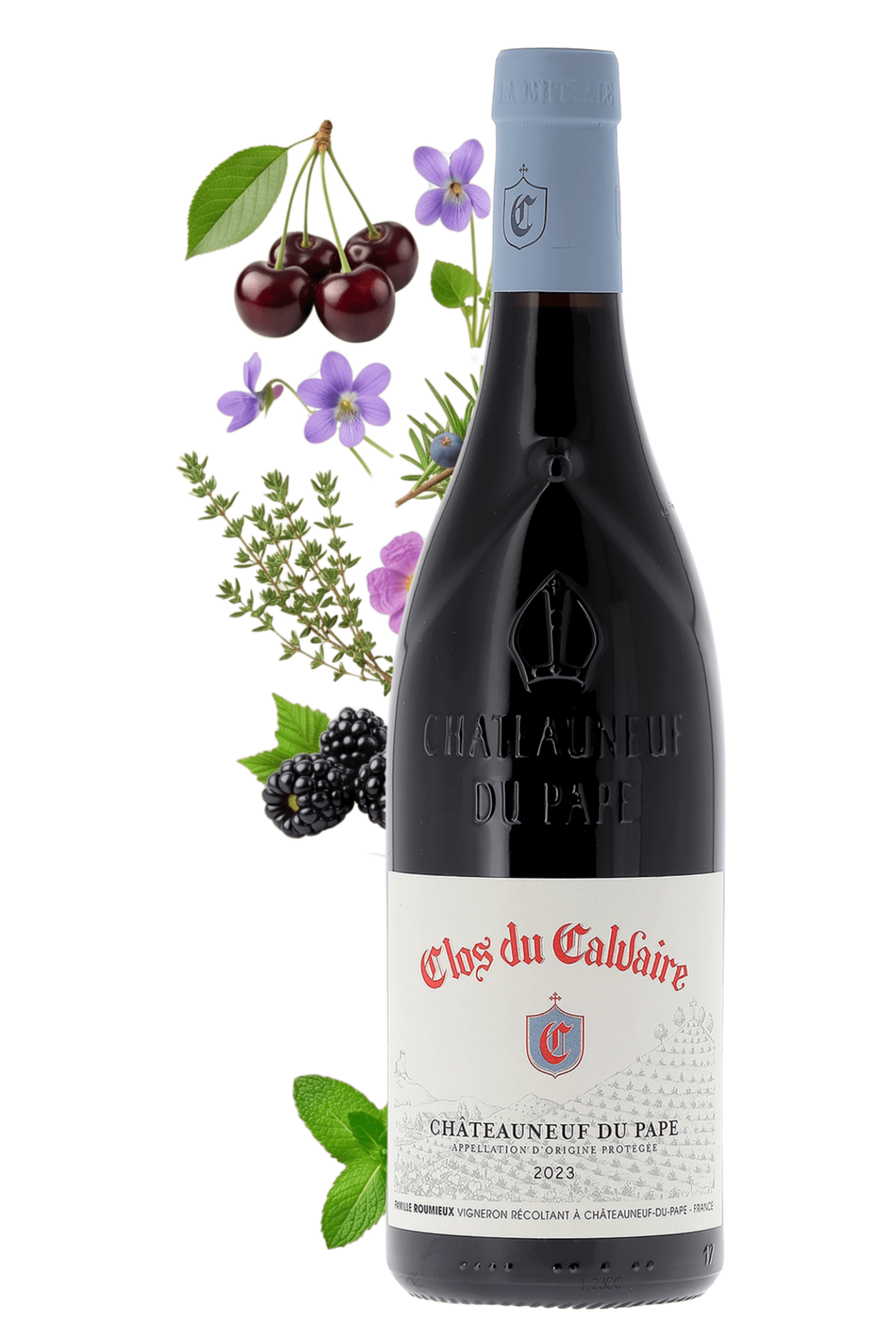 Châteauneuf-du-Pape Clos du Calvaire 2023 - frontbs
