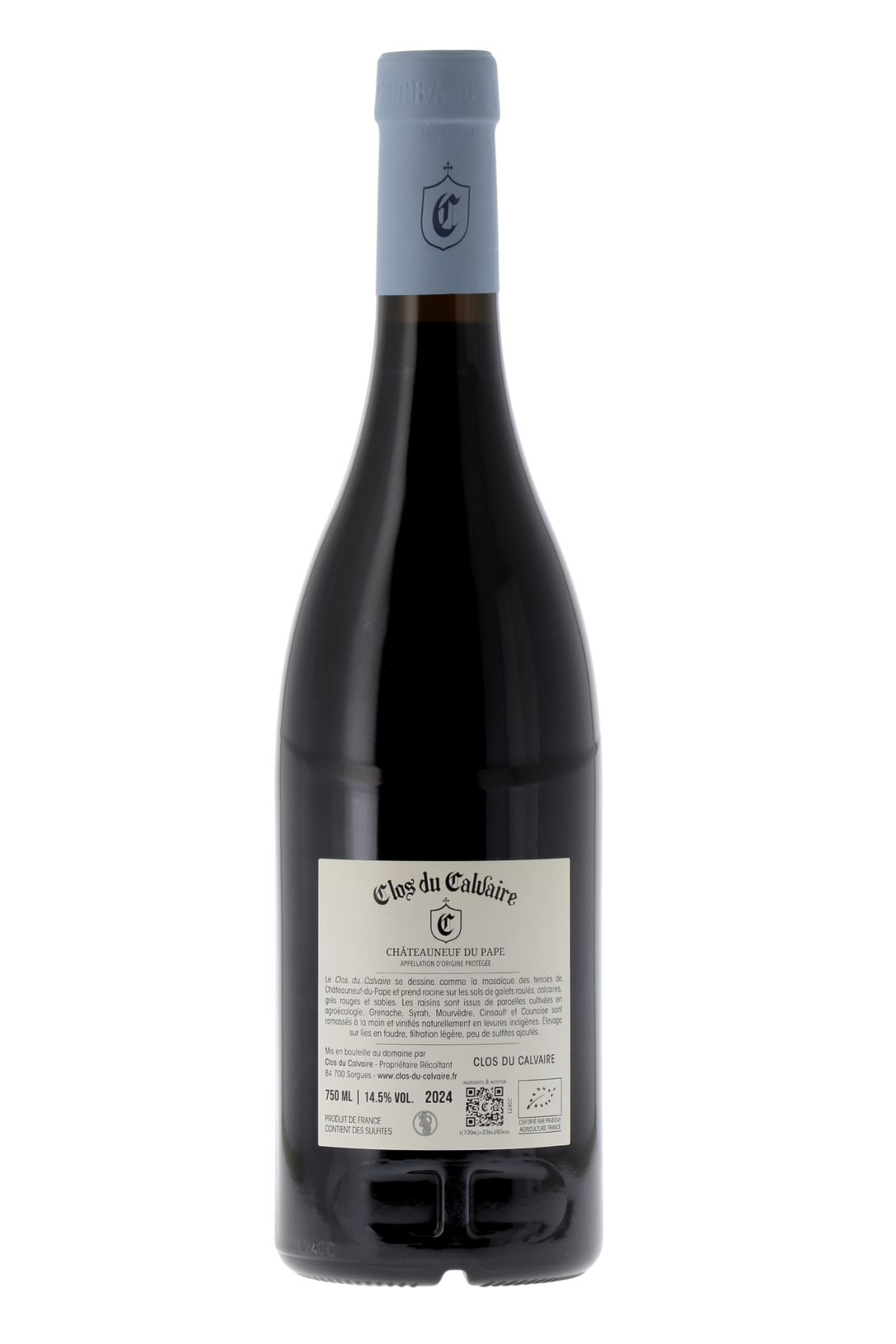 Châteauneuf-du-Pape Clos du Calvaire 2024 - frontbs