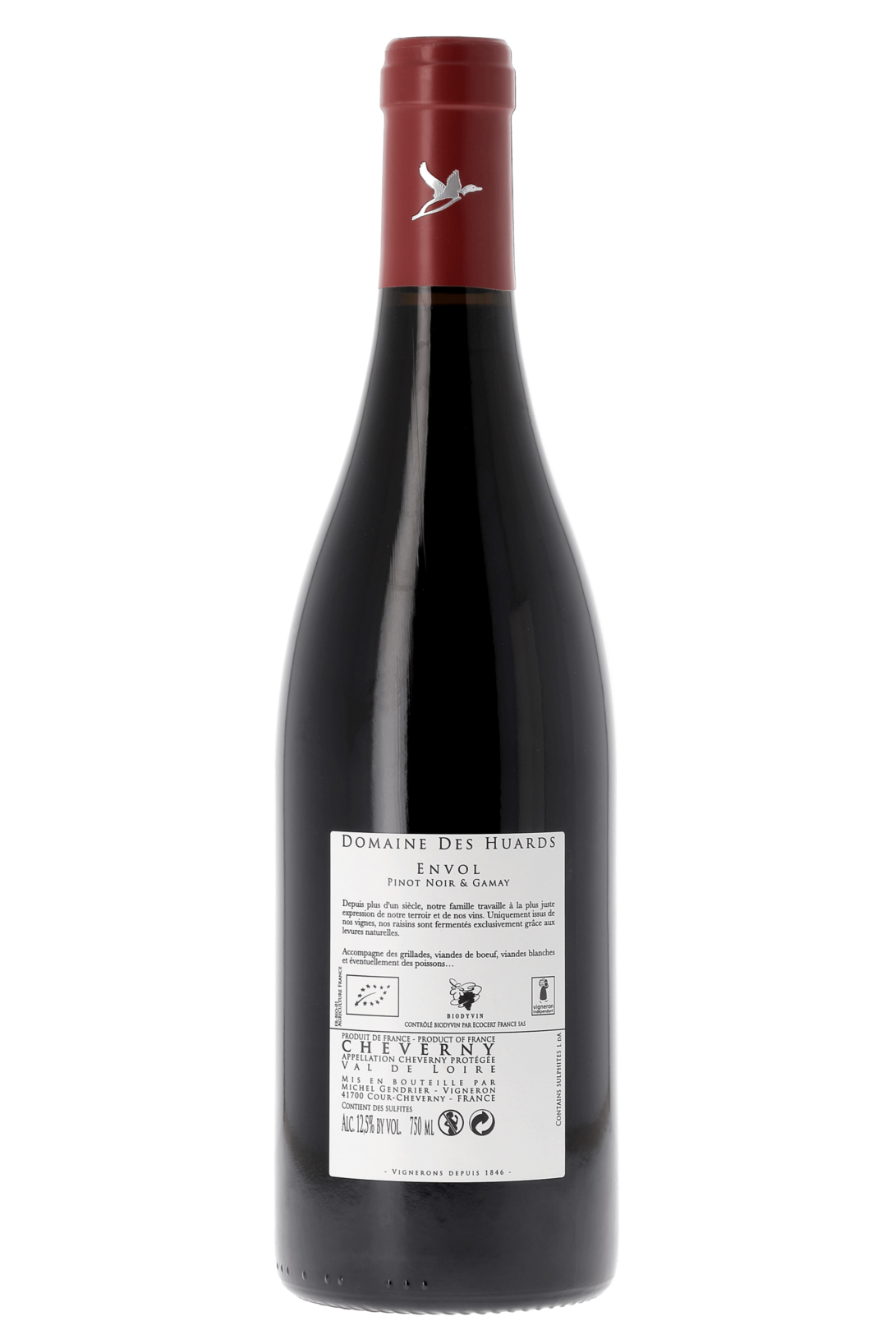 Cheverny Envol Domaine des Huards 2020 - frontbs