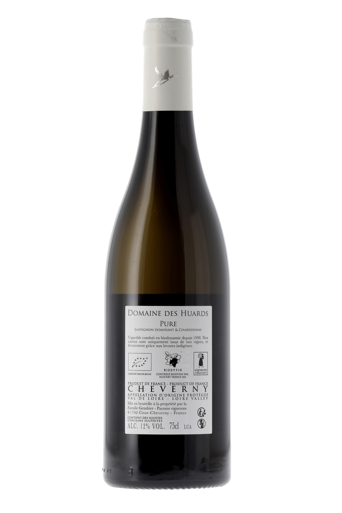 Cheverny Pure Domaine des Huards 2021 - frontbs