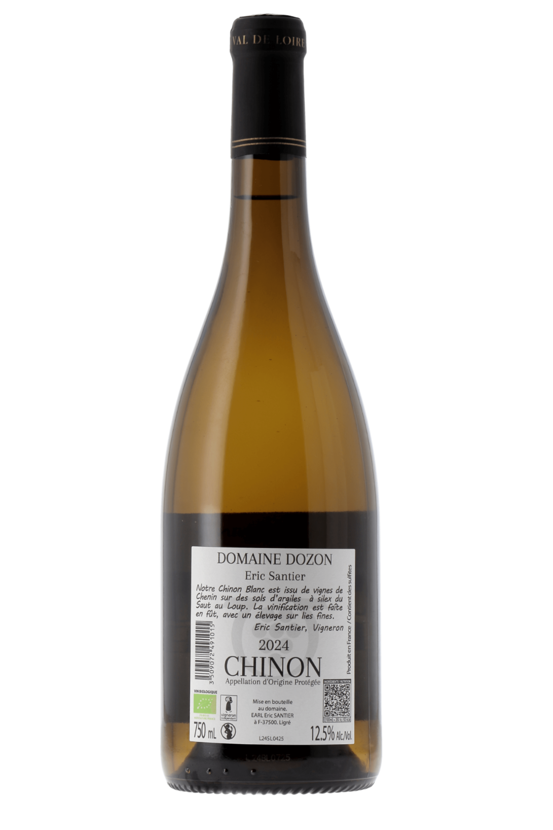 Chinon Chenin Blanc Domaine Dozon 2024 - frontbs