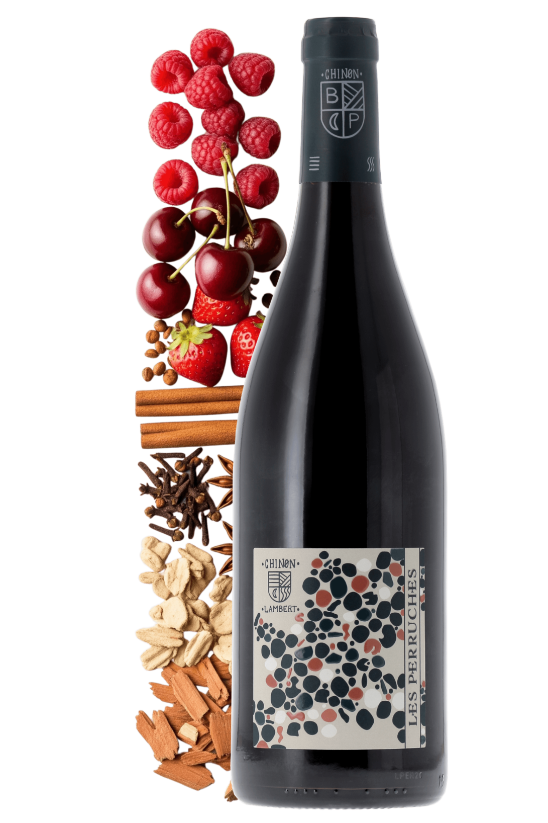 Chinon Les Perruches Domaine Lambert 2022 - frontbs