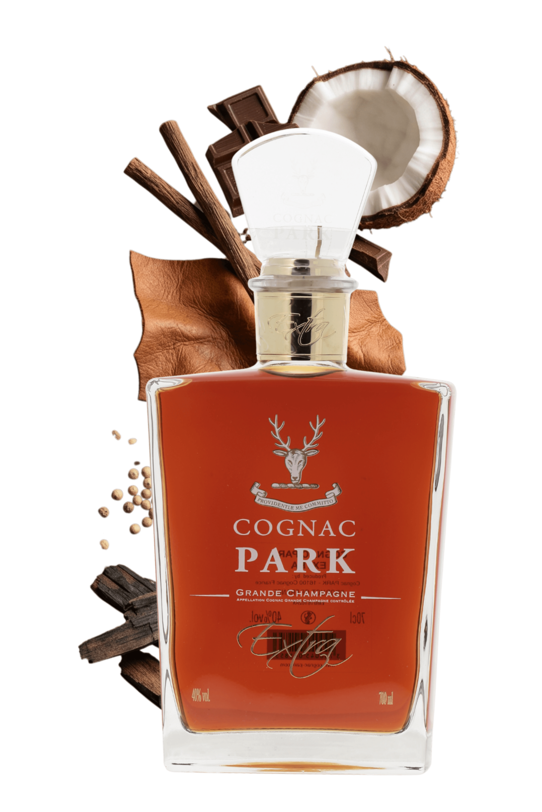 Cognac Grande Champagne Extra Park 70cl - frontbs