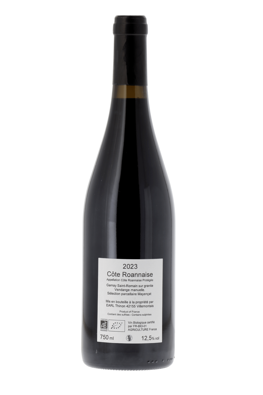 Côte Roannaise Mayençat Domaine Florent Thinon 2023 - frontbs