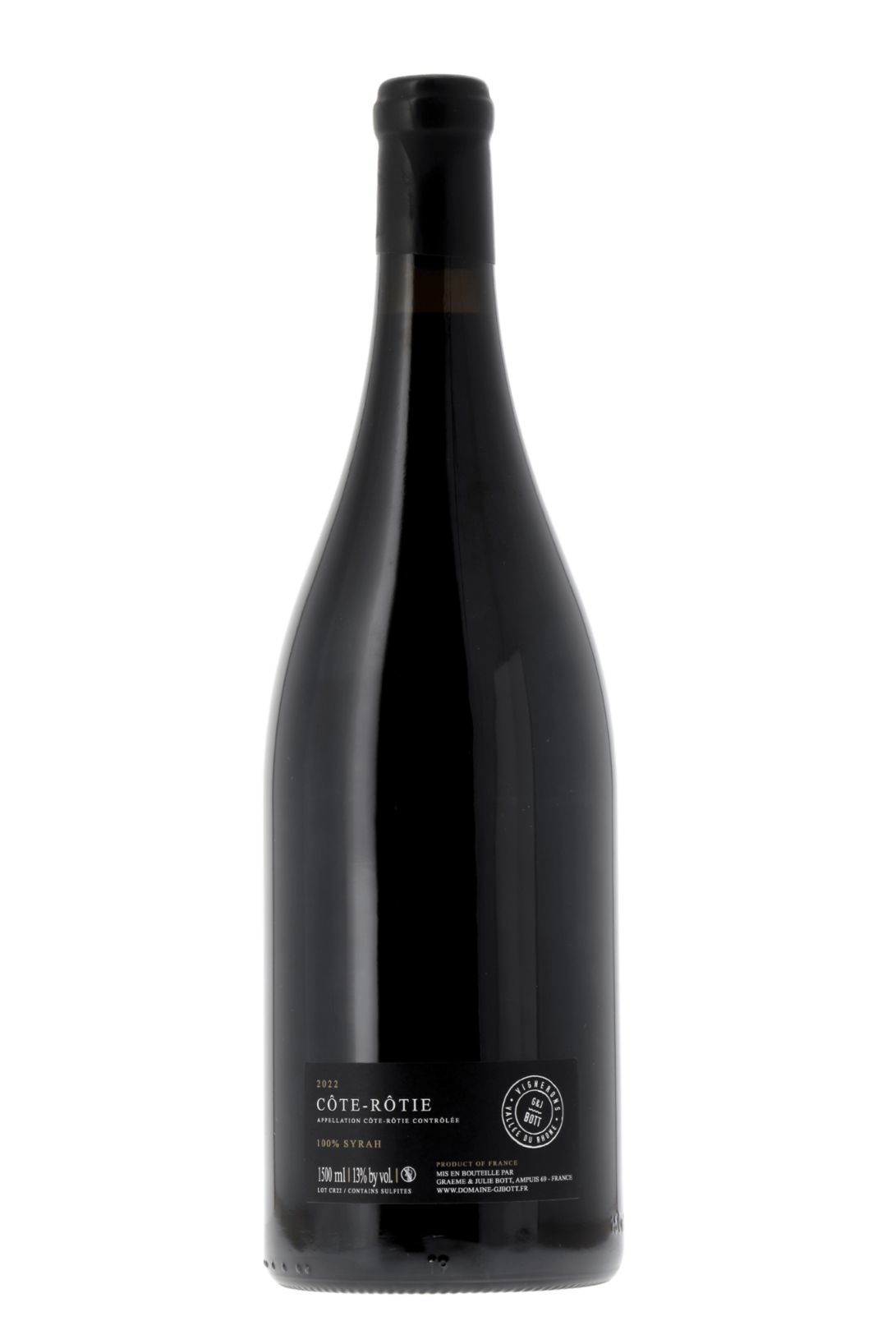 Côte Rôtie Domaine Graeme & Julie Bott 2022 150cl - frontbs