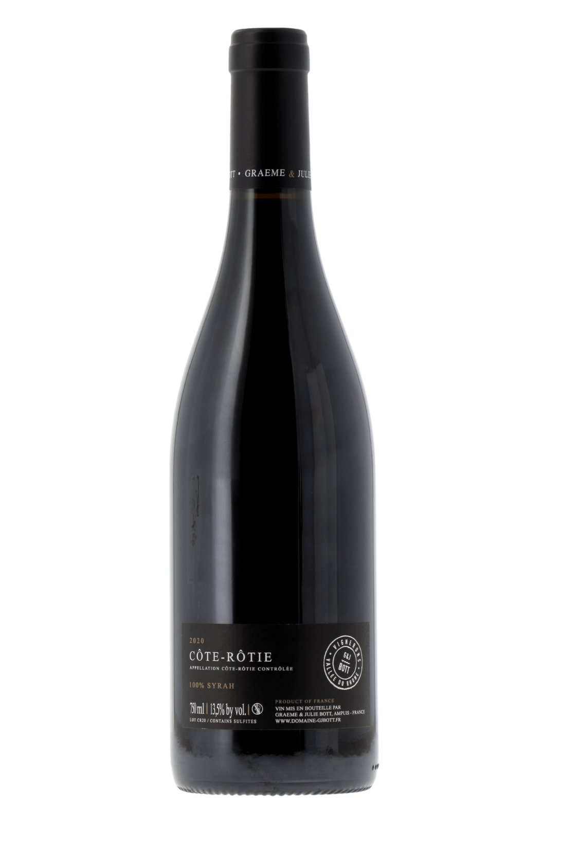 Côte Rôtie Domaine Graeme & Julie Bott 2022 - frontbs