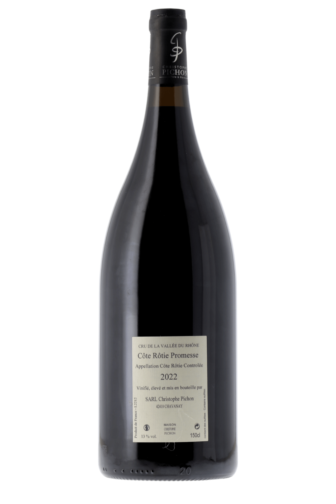 Côte Rôtie Promesse Domaine Christophe Pichon 2022 150cl - frontbs
