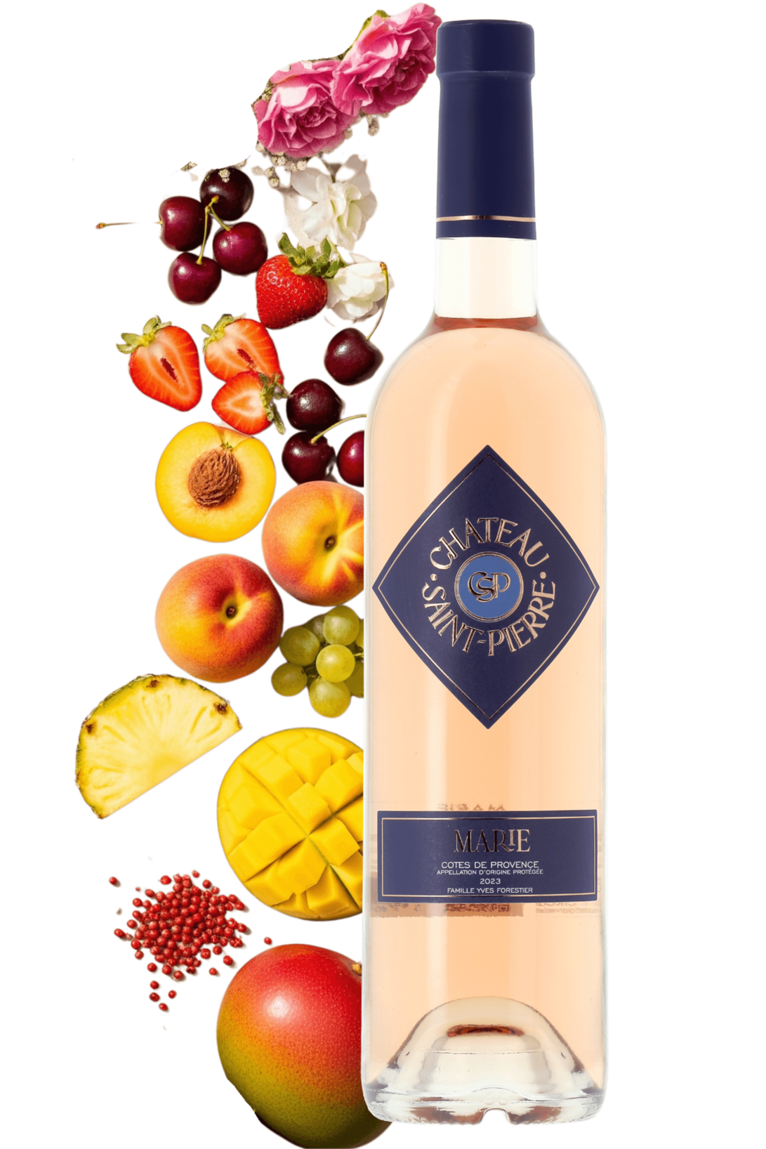 Côtes de Provence Rose Marie Château St Pierre 2023 - frontbs