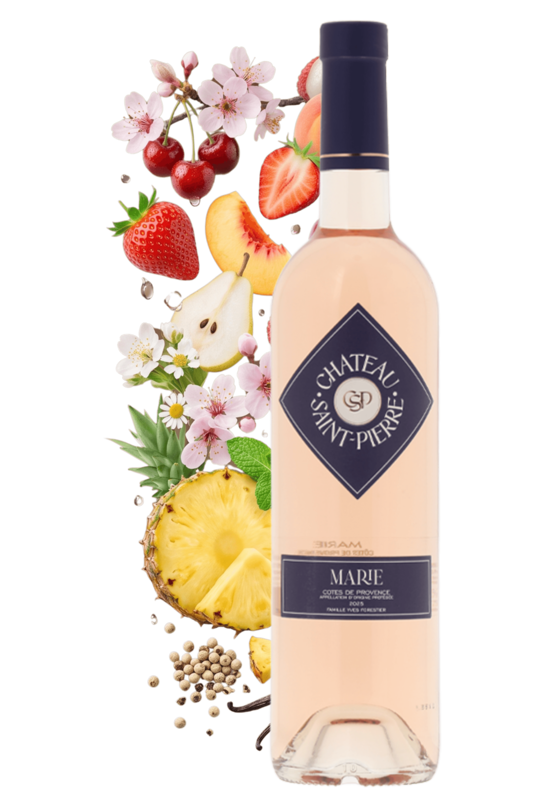 Côtes de Provence Rose Marie Château St Pierre 2025 - frontbs