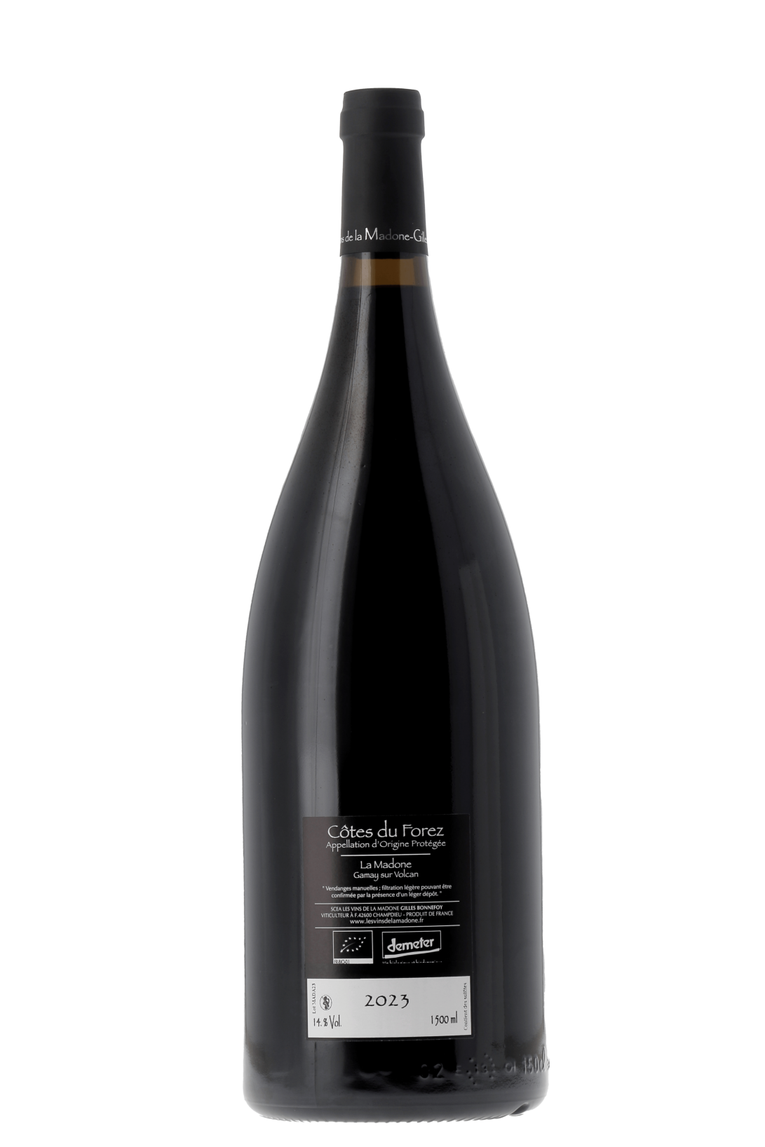 Côtes du Forez La Madone Les Vins de la Madone 2023 150cl - frontbs