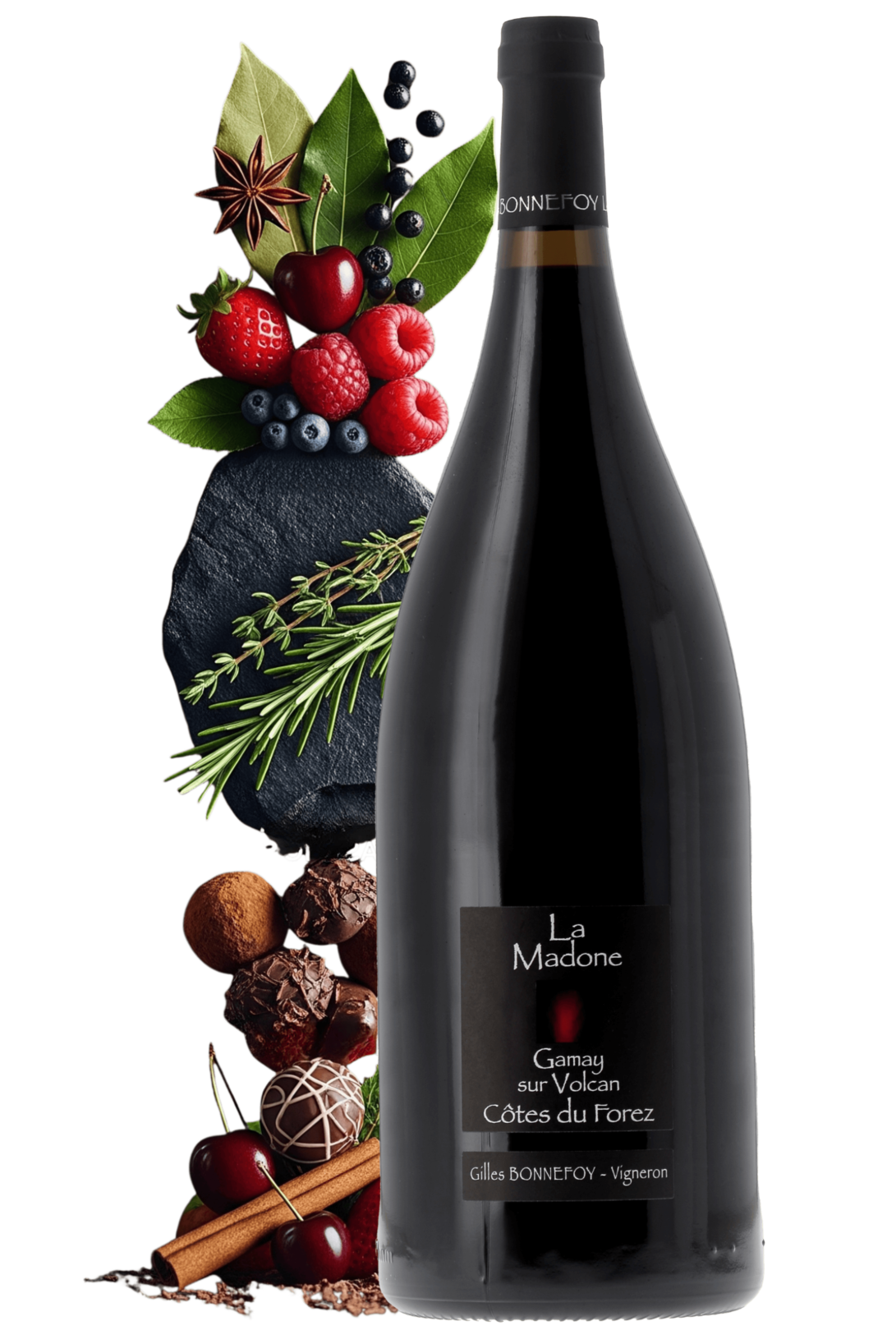 Côtes du Forez La Madone Les Vins de la Madone 2024 150cl - frontbs