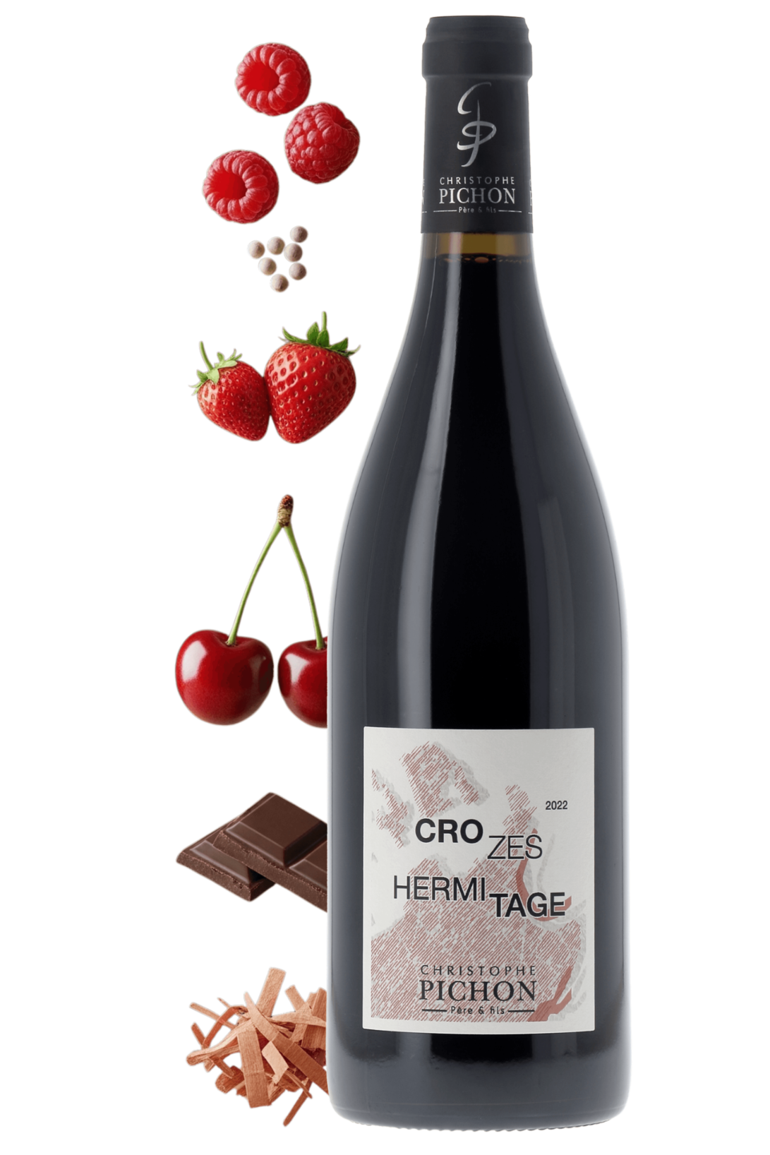 Crozes-Hermitage Domaine Christophe Pichon 2022 - frontbs