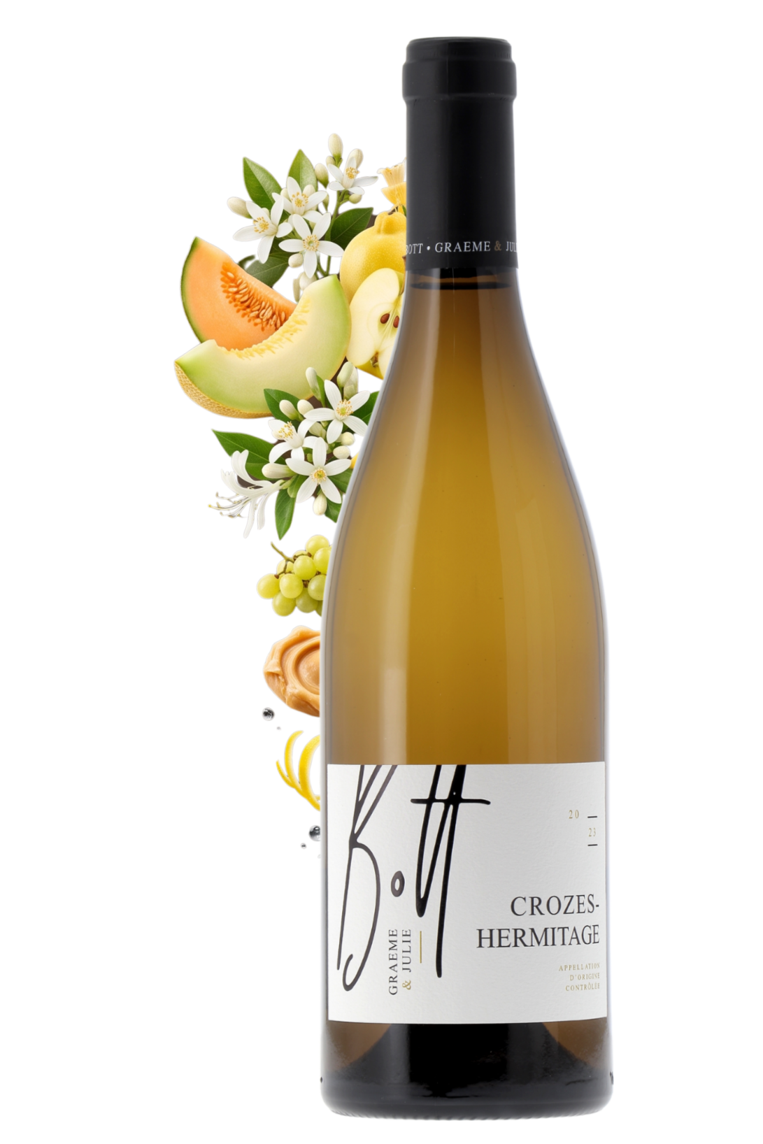 Crozes-Hermitage Domaine Graeme & Julie Bott 2023 - frontbs