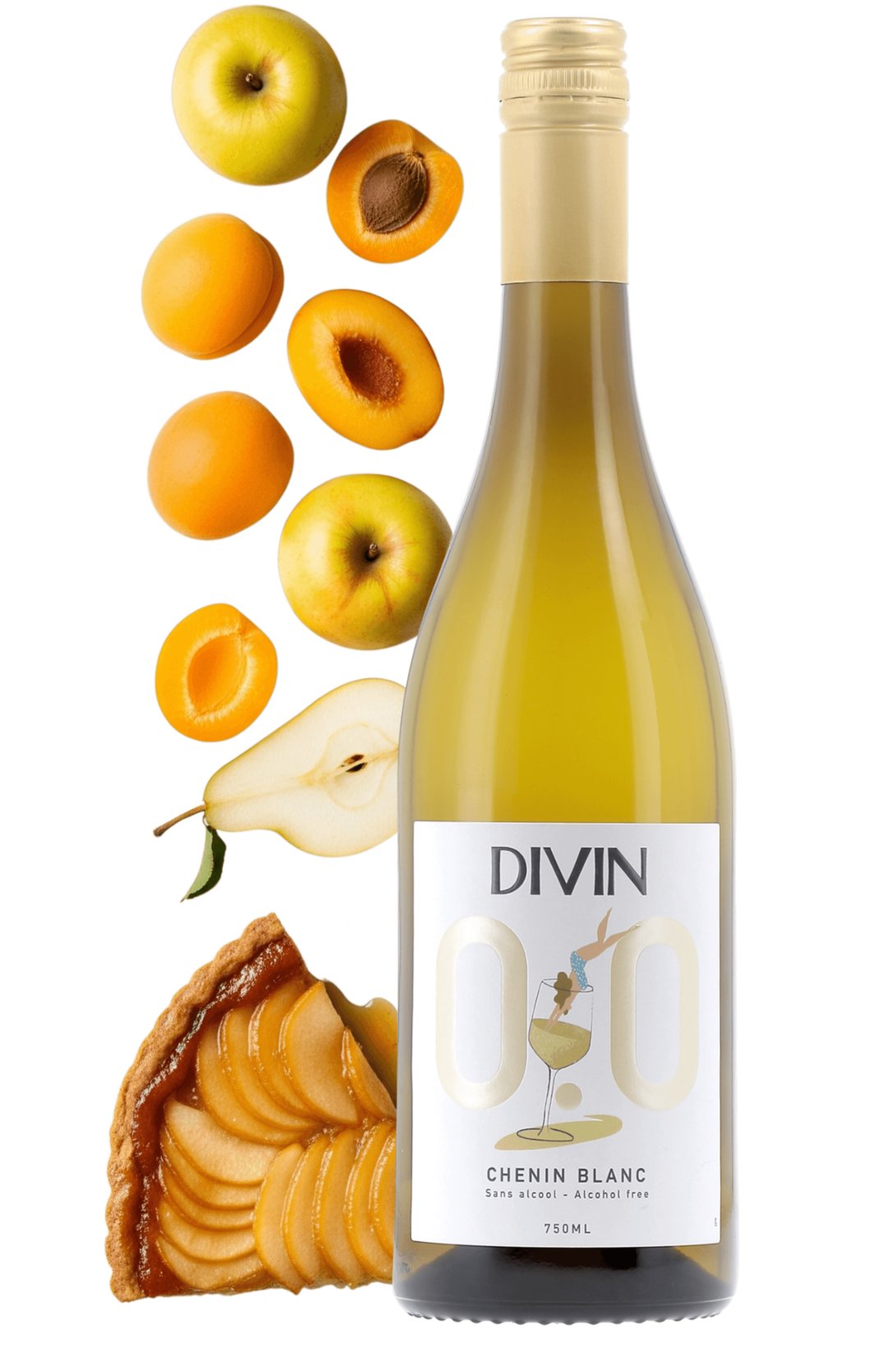 Chenin Blanc 0.0 % - Divin - frontbs