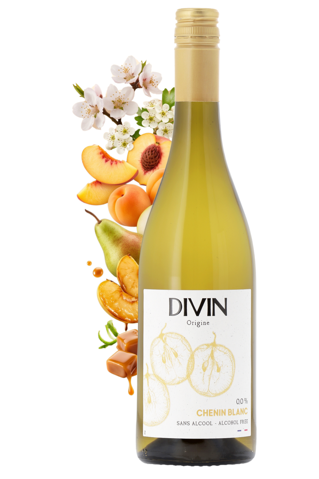 Chenin Blanc 0.0 % - Divin - frontbs