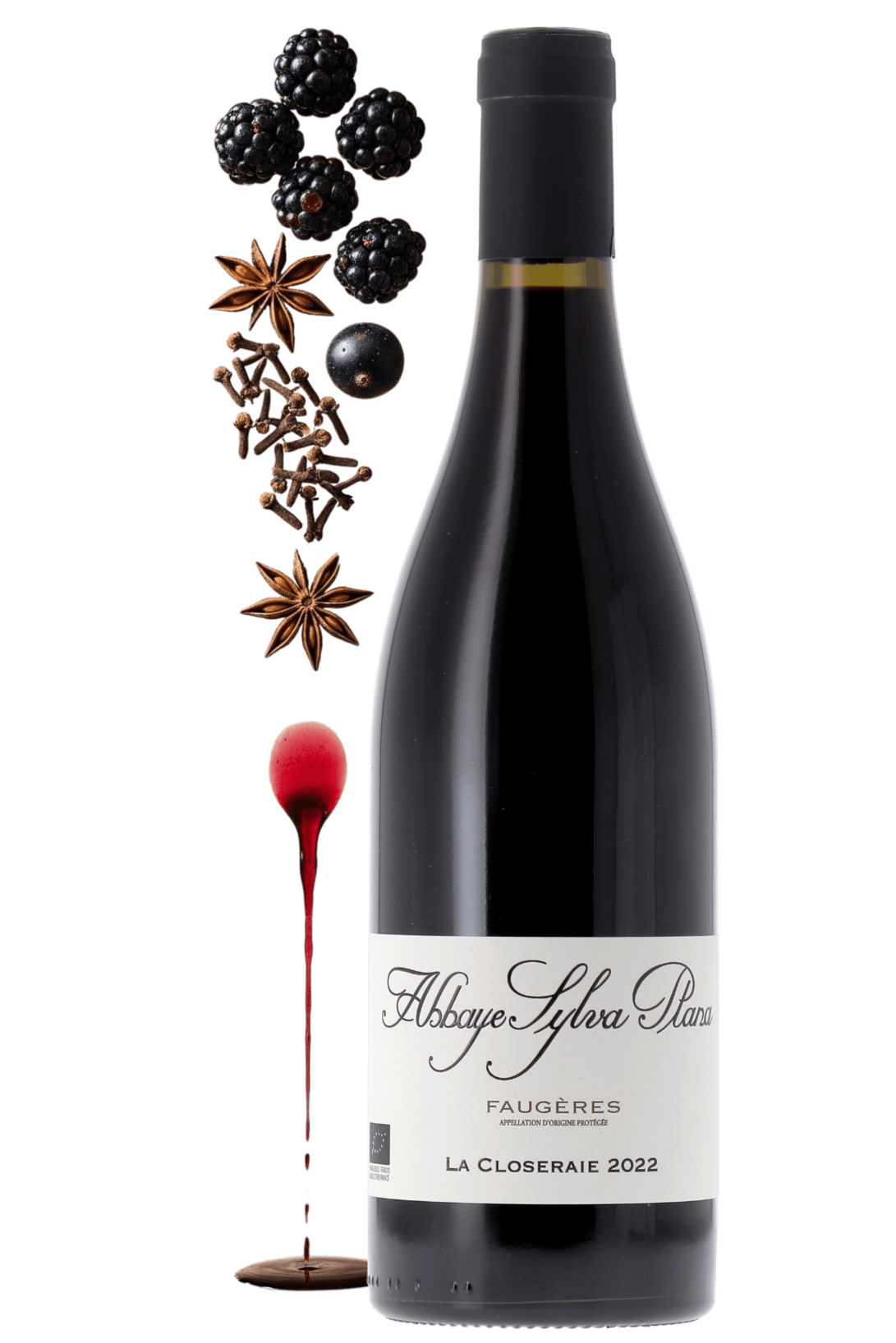 Faugères La Closeraie Abbaye Sylva Plana 2022 - frontbs