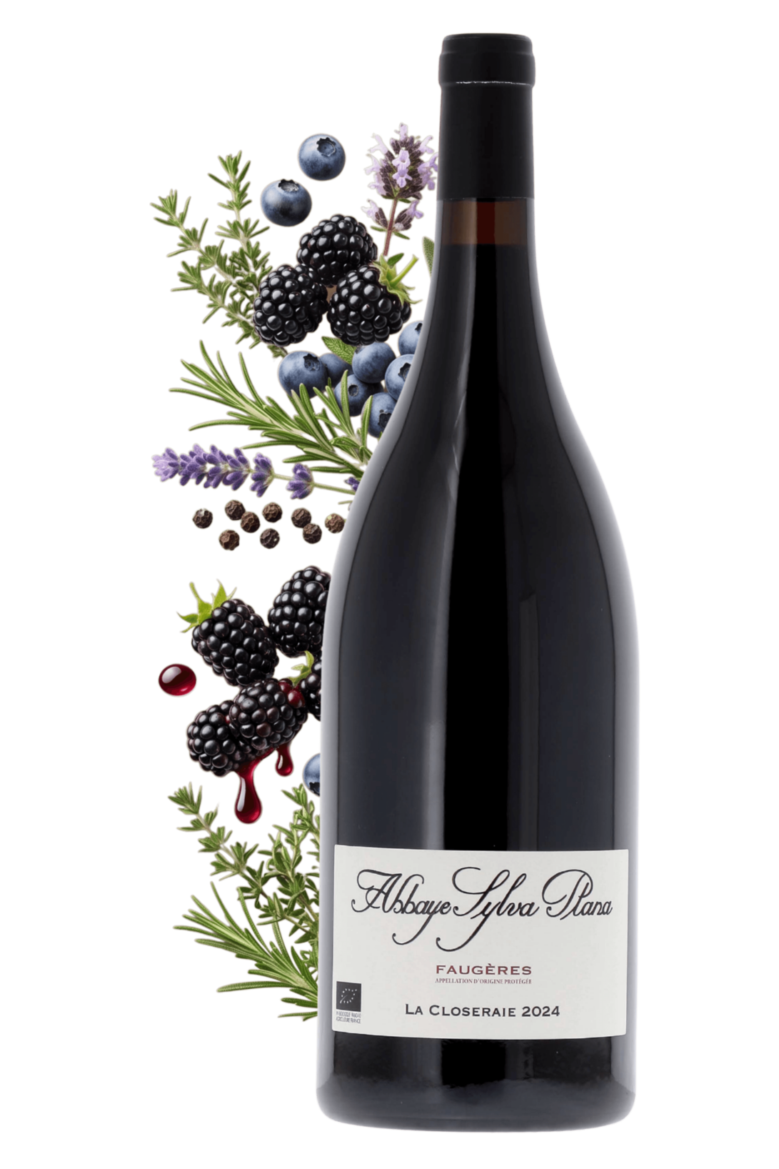 Faugères La Closeraie Abbaye Sylva Plana 2024 150cl - frontbs
