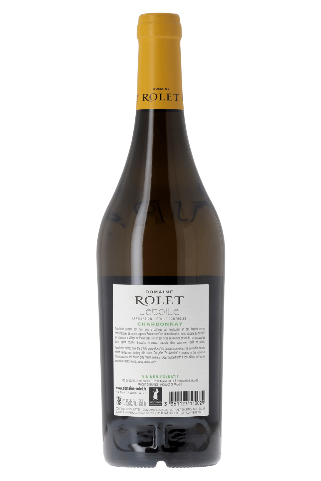 L'Etoile Domaine Rolet 2020 - frontbs