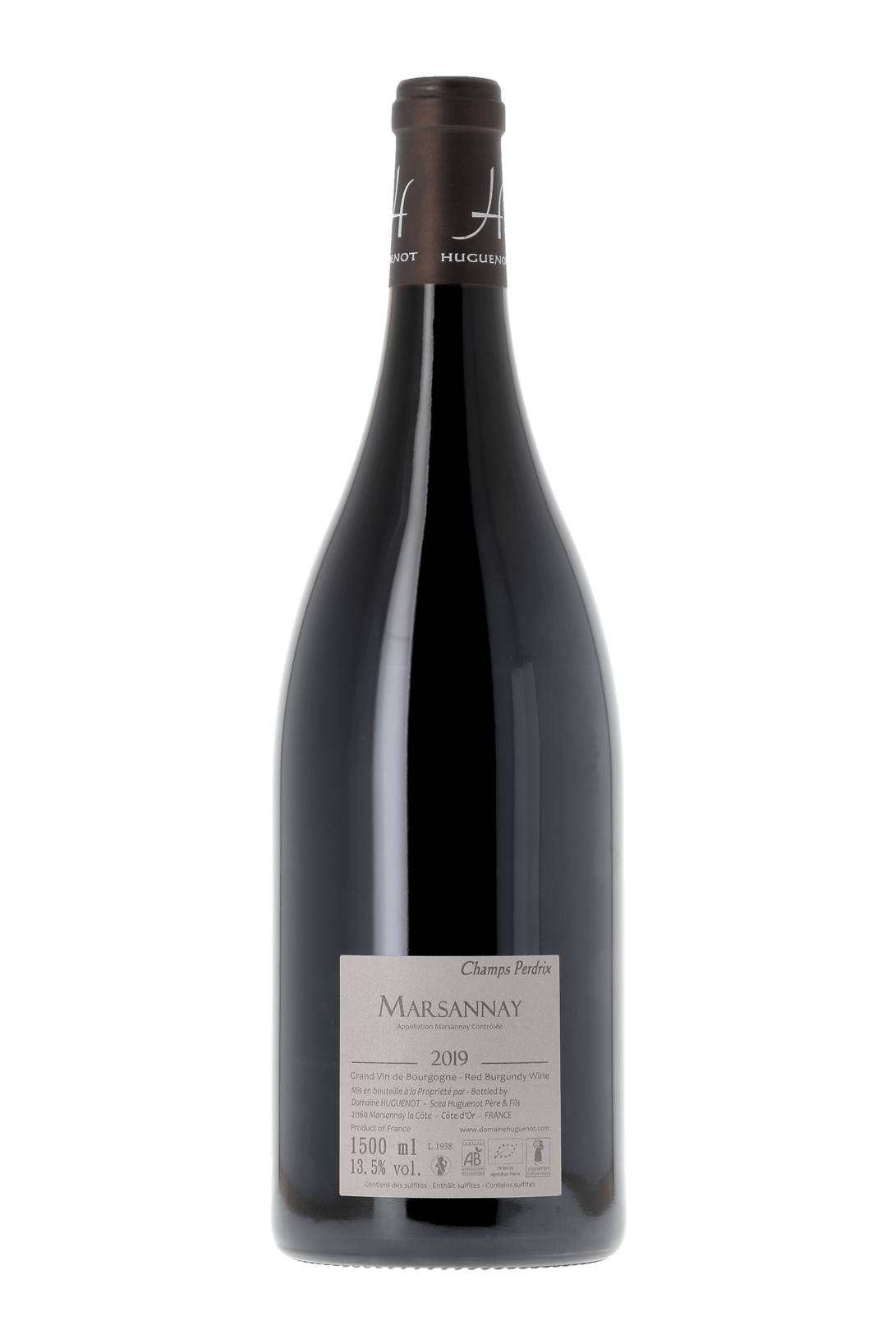 Marsannay Champs-Perdrix Domaine Huguenot 2019 150cl - frontbs