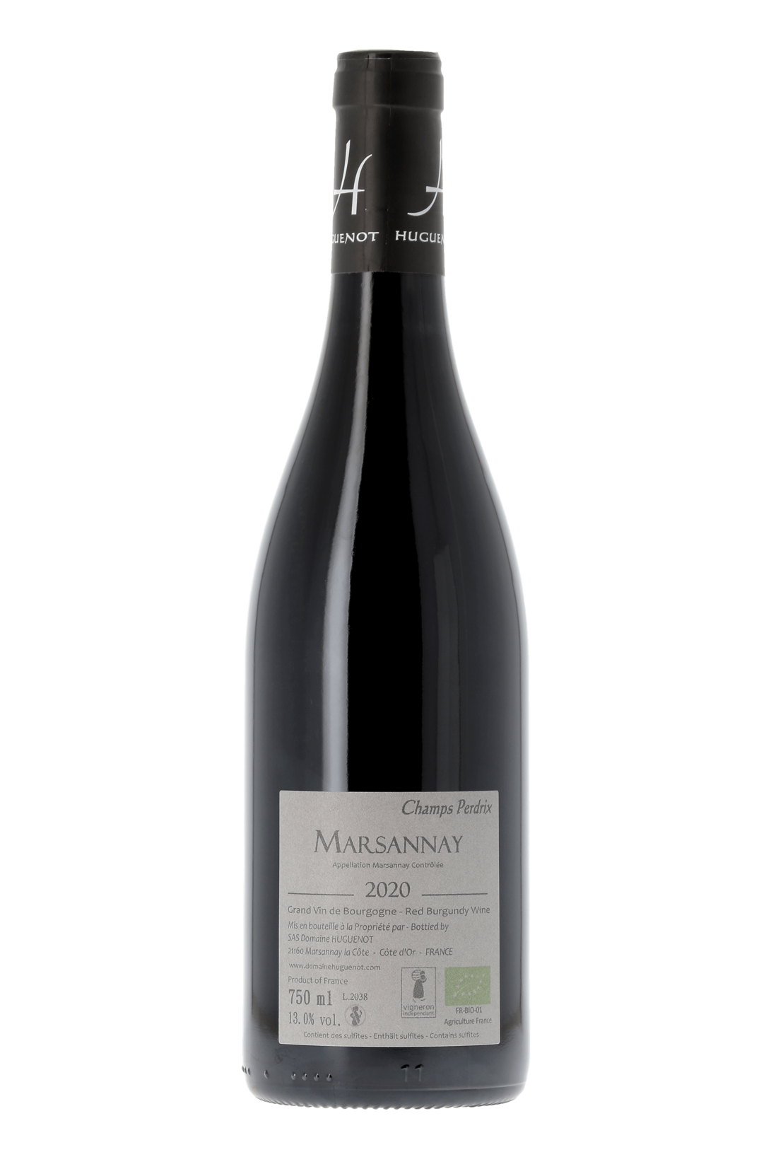 Marsannay Champs-Perdrix Domaine Huguenot 2020 - frontbs