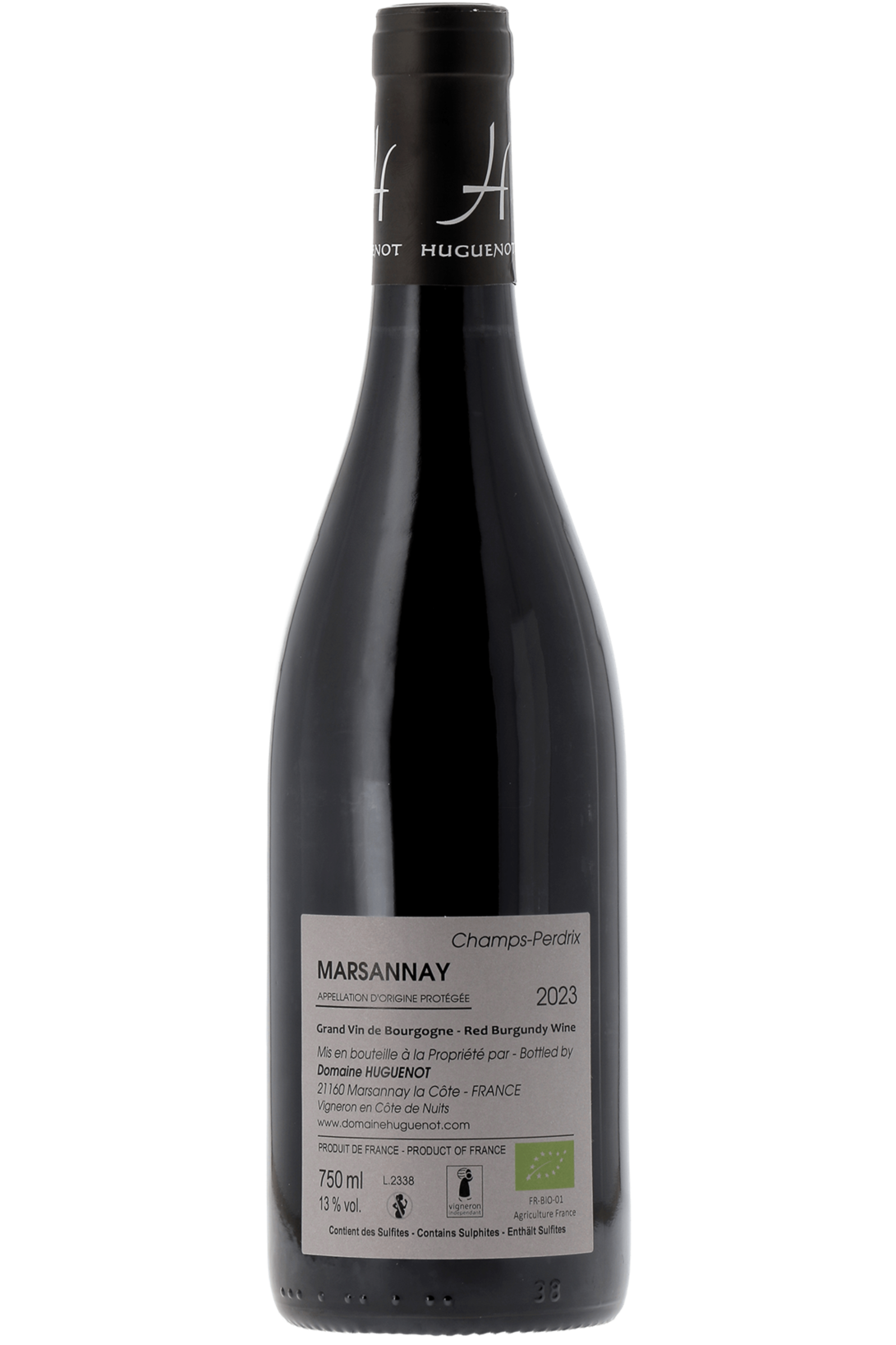 Marsannay Champs-Perdrix Domaine Huguenot 2023 - frontbs