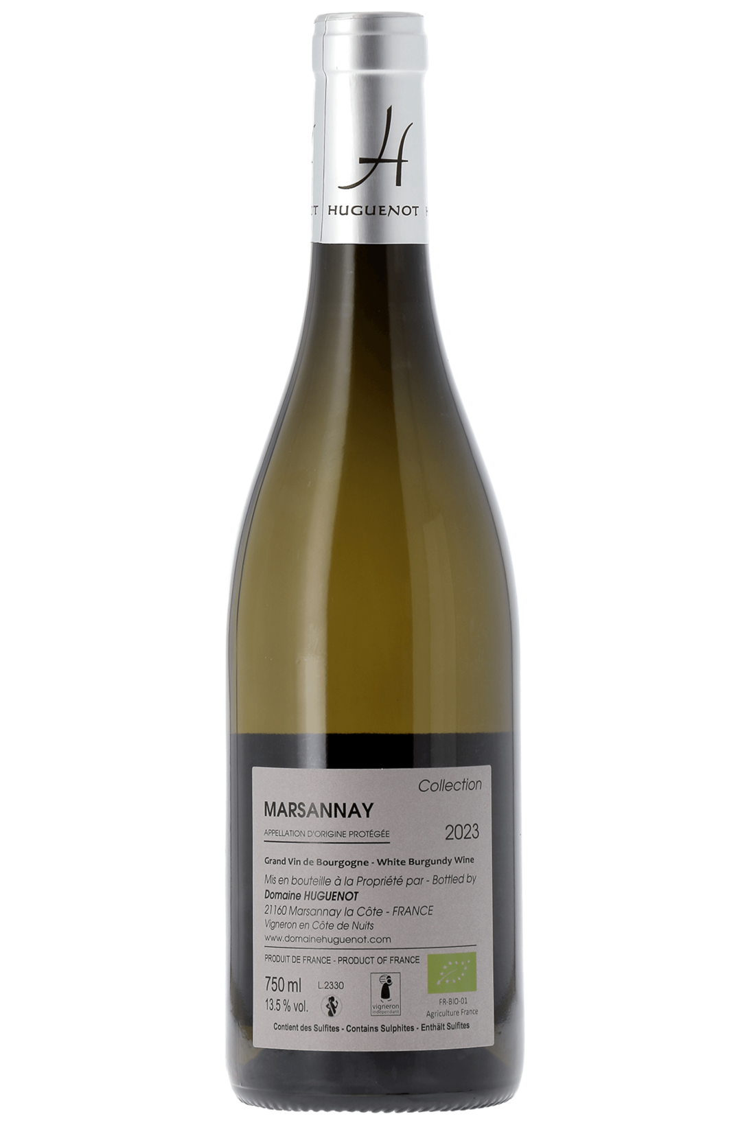Marsannay Collection Domaine Huguenot 2023 - frontbs