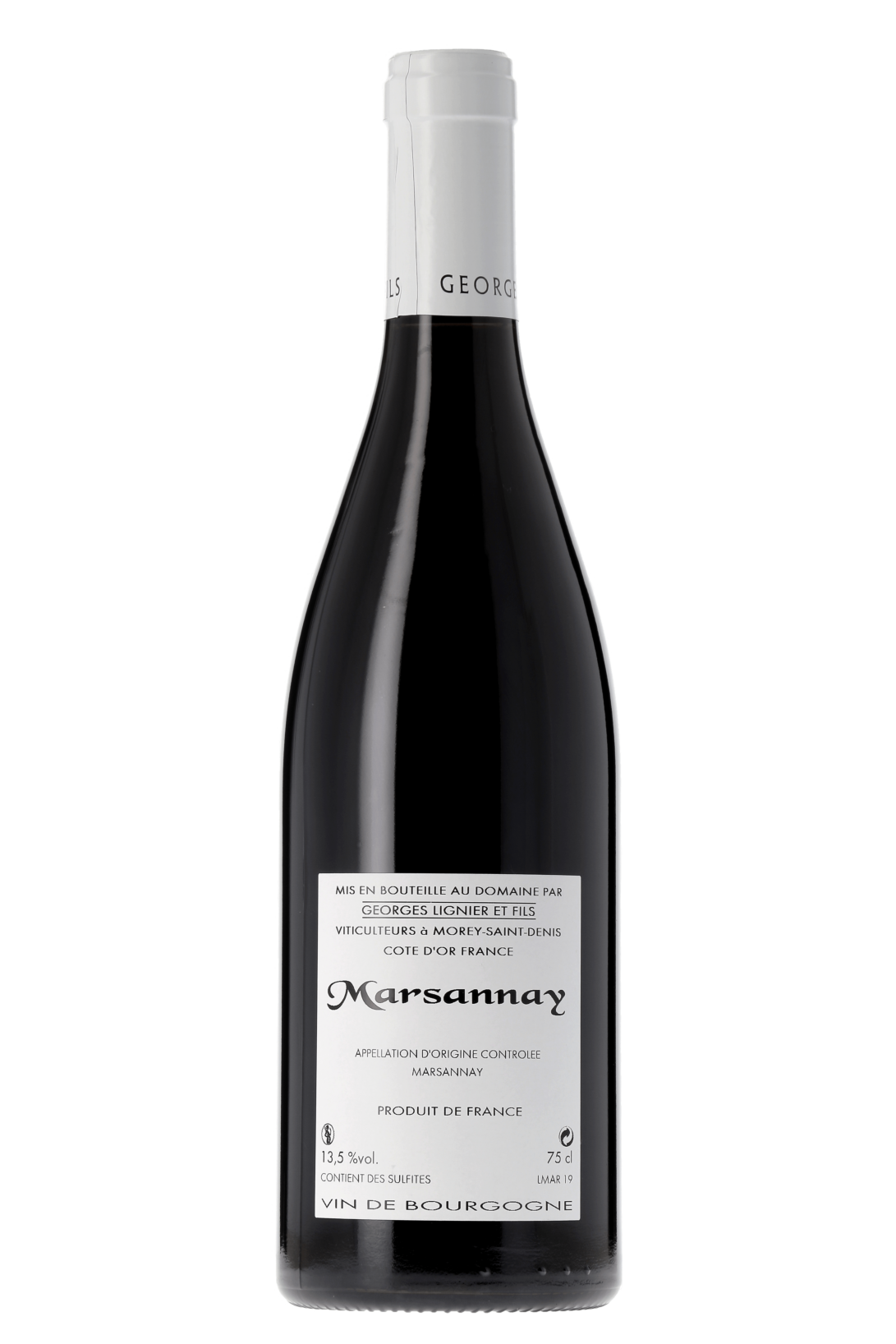 Marsannay Domaine Georges Lignier & Fils 2019 - frontbs