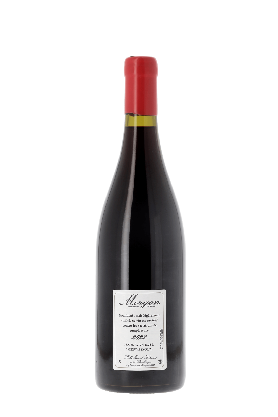 Morgon Domaine Marcel Lapierre 2022 - frontbs