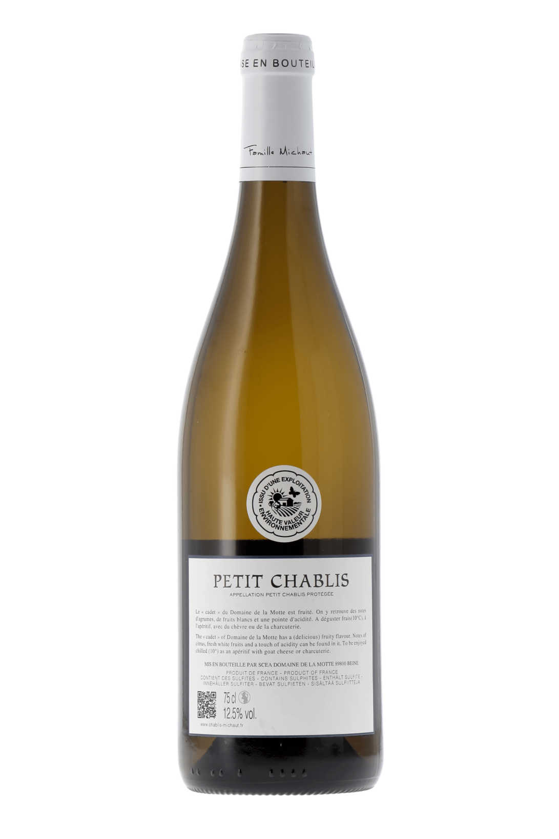 Petit Chablis Domaine de la Motte - frontbs