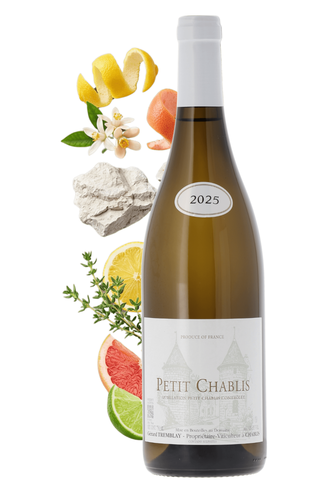 Petit Chablis Domaine Gérard Tremblay 2025 - frontbs