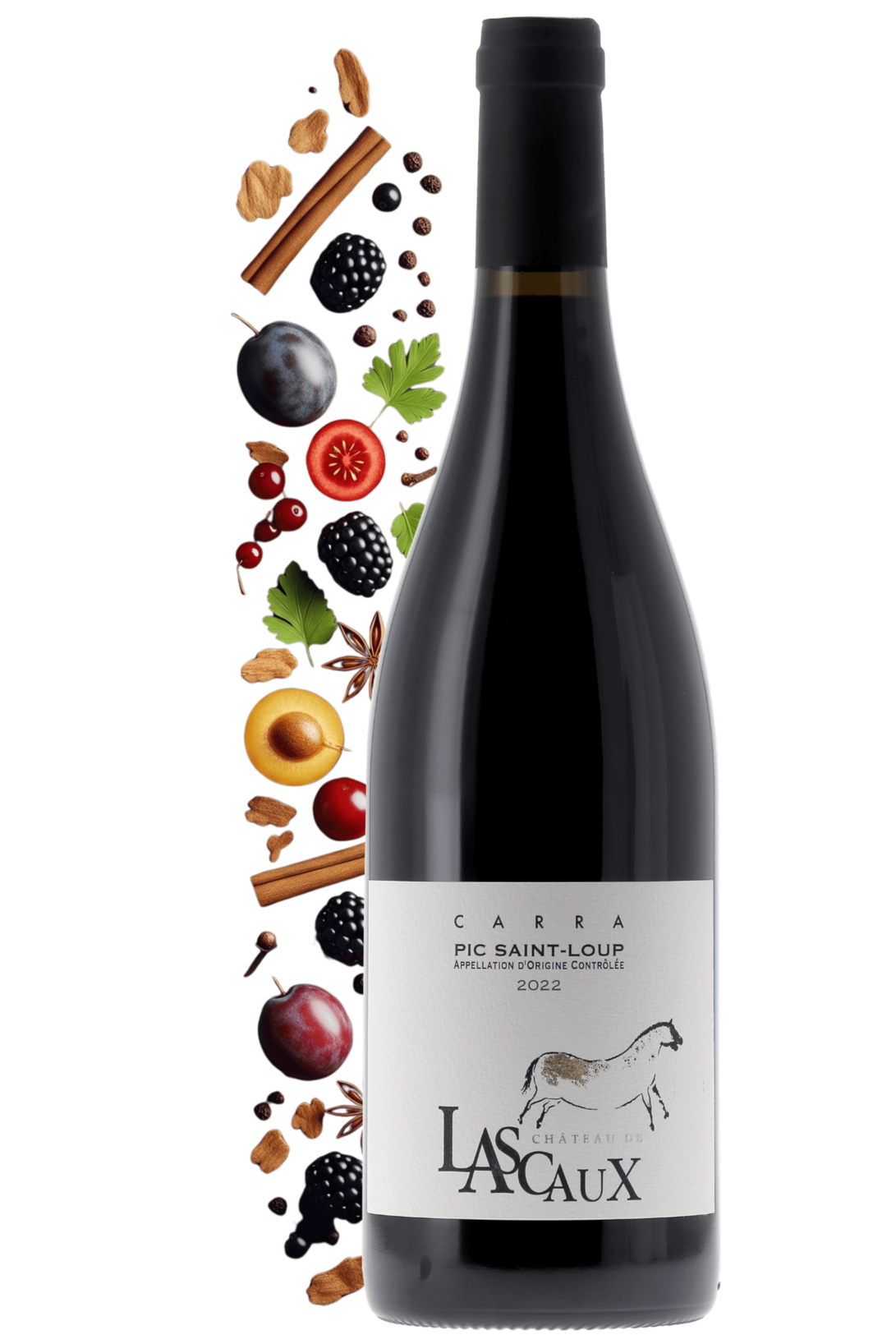 Pic Saint-Loup Carra Château Lascaux 2022 - frontbs