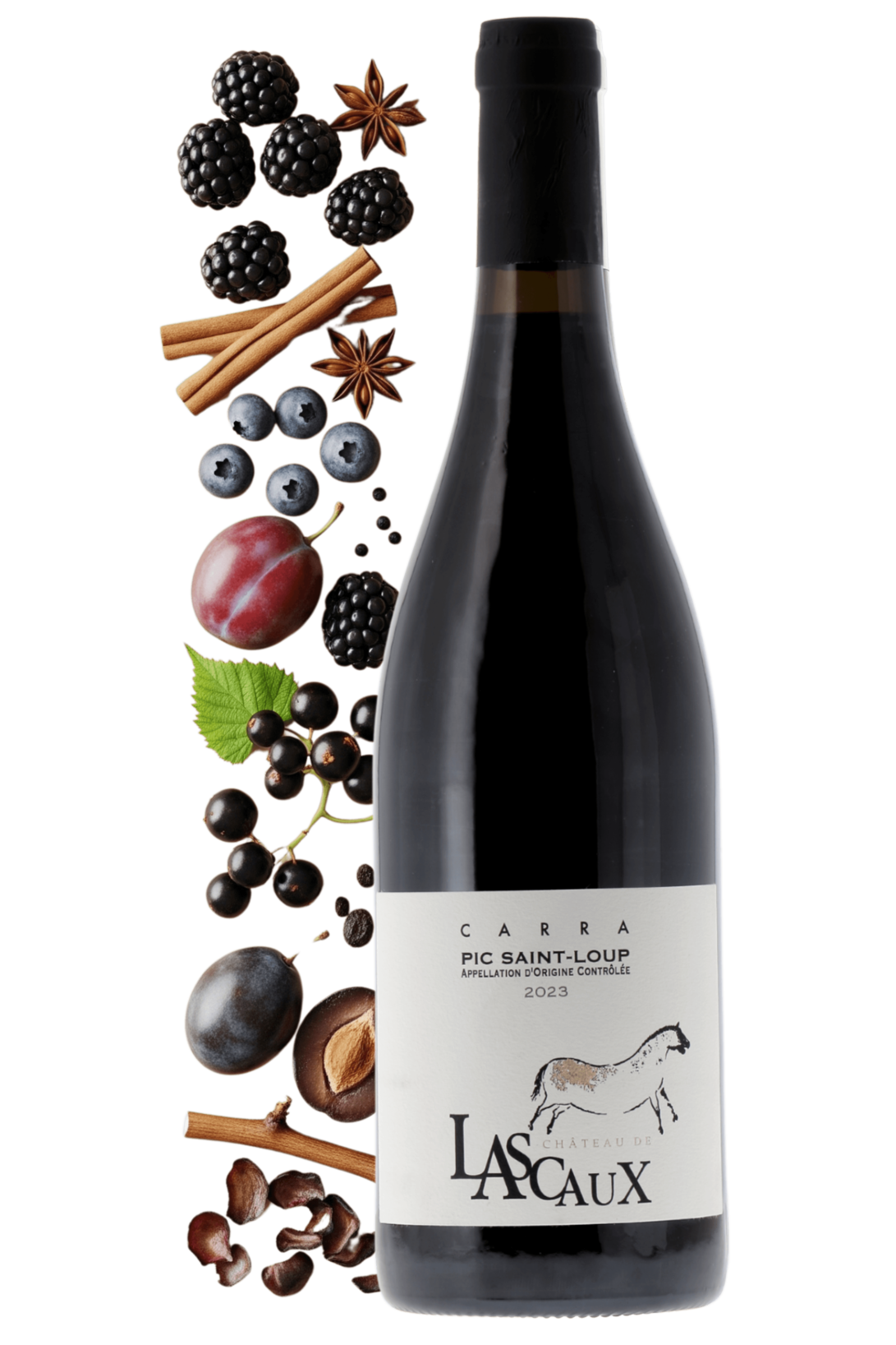 Pic Saint-Loup Carra Château Lascaux 2023 - frontbs