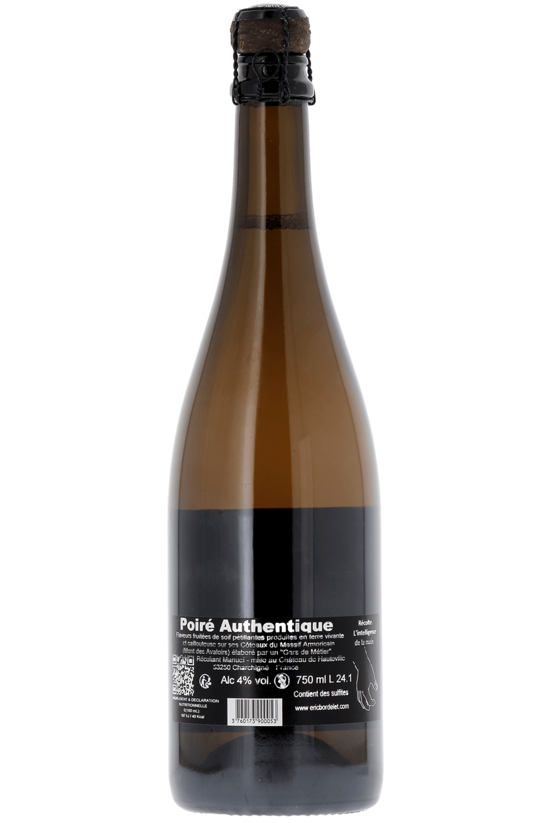 POIRÉ Authentique - Domaine Eric Bordelet - frontbs