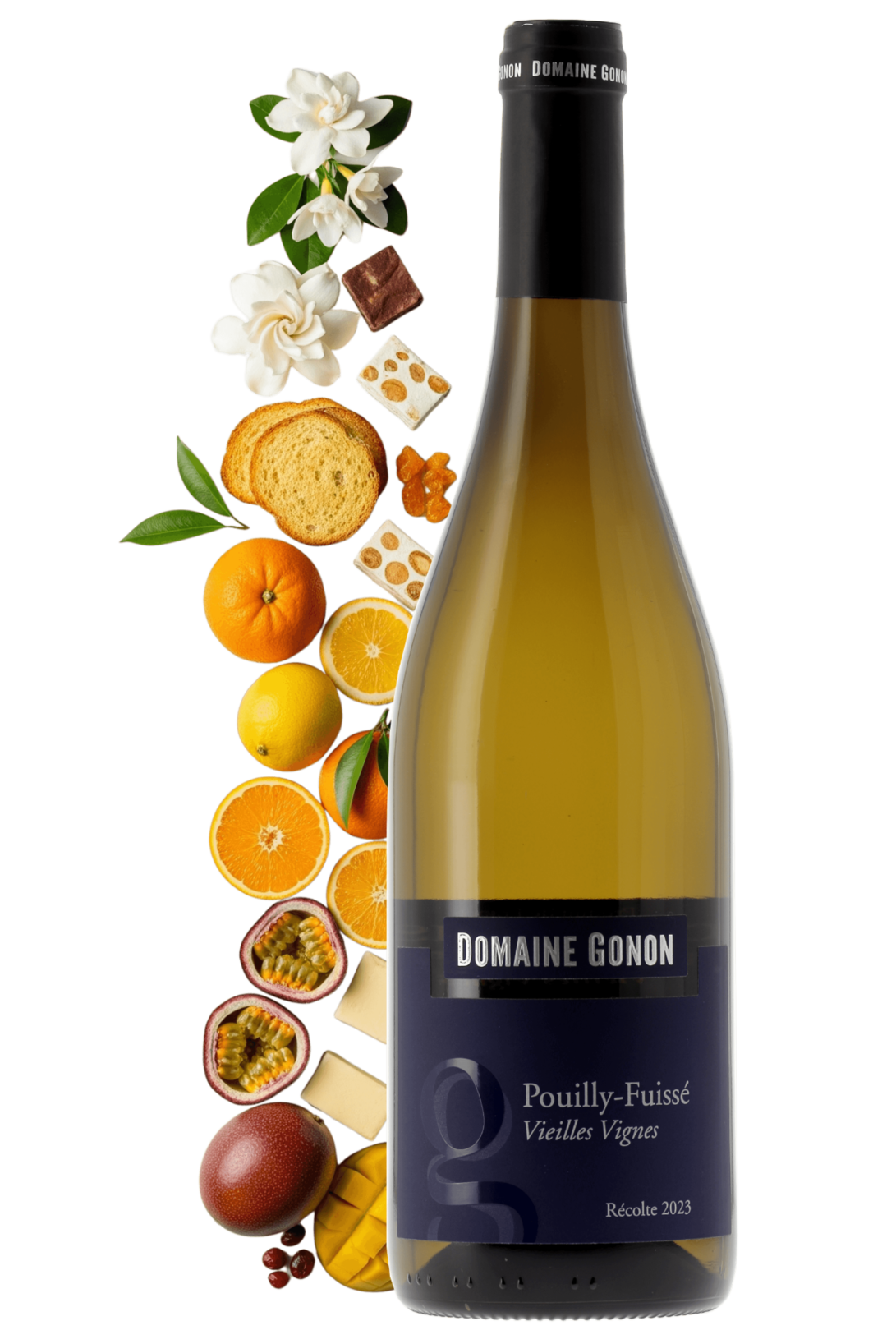 Pouilly-Fuissé Vieilles Vignes Domaine Gonon 2023 - frontbs