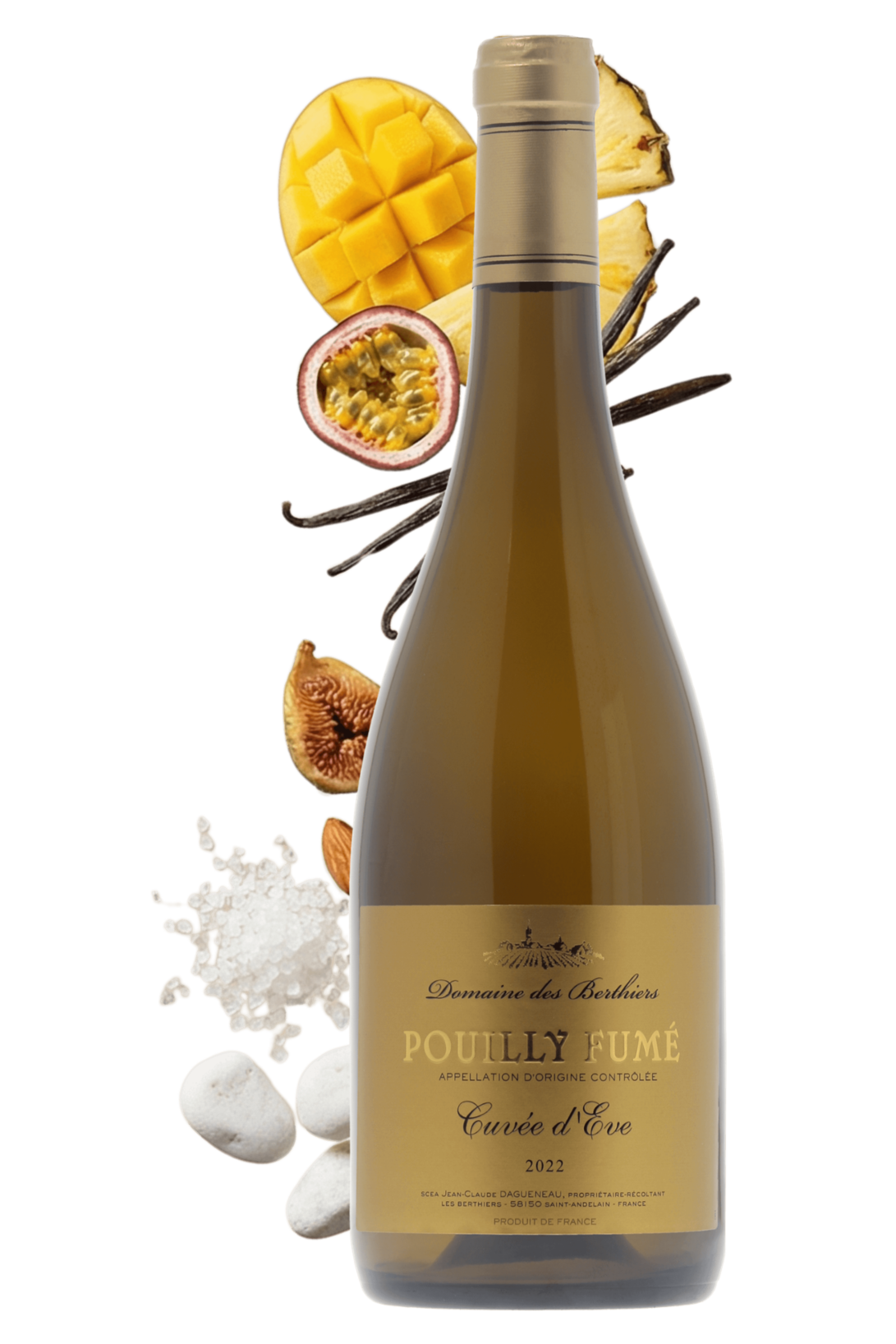 Pouilly-Fumé Cuvée d'Eve Domaine des Berthiers 2022 - frontbs