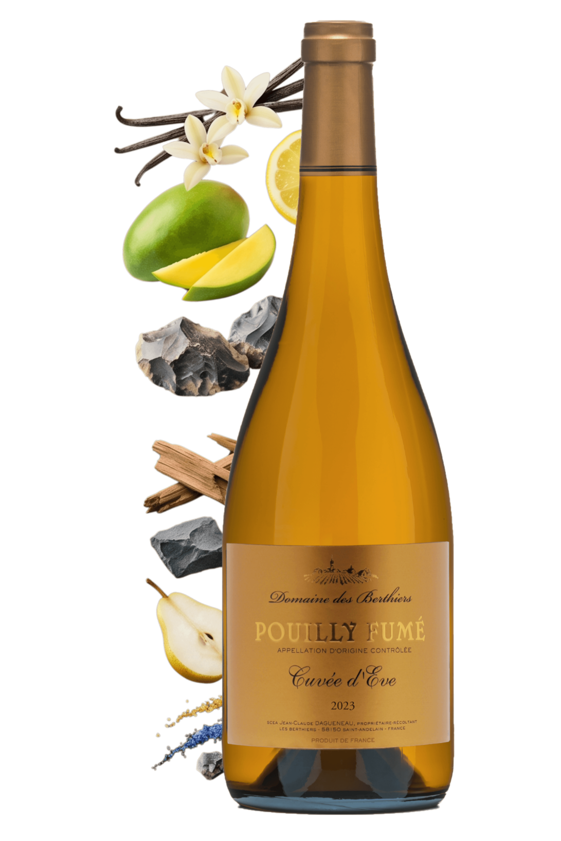 Pouilly-Fumé Cuvée d'Eve Domaine des Berthiers 2023 - frontbs