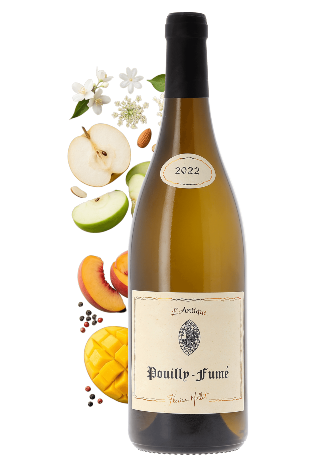 Pouilly-Fumé L'Antique Roc de l'Abbaye 2022 - frontbs