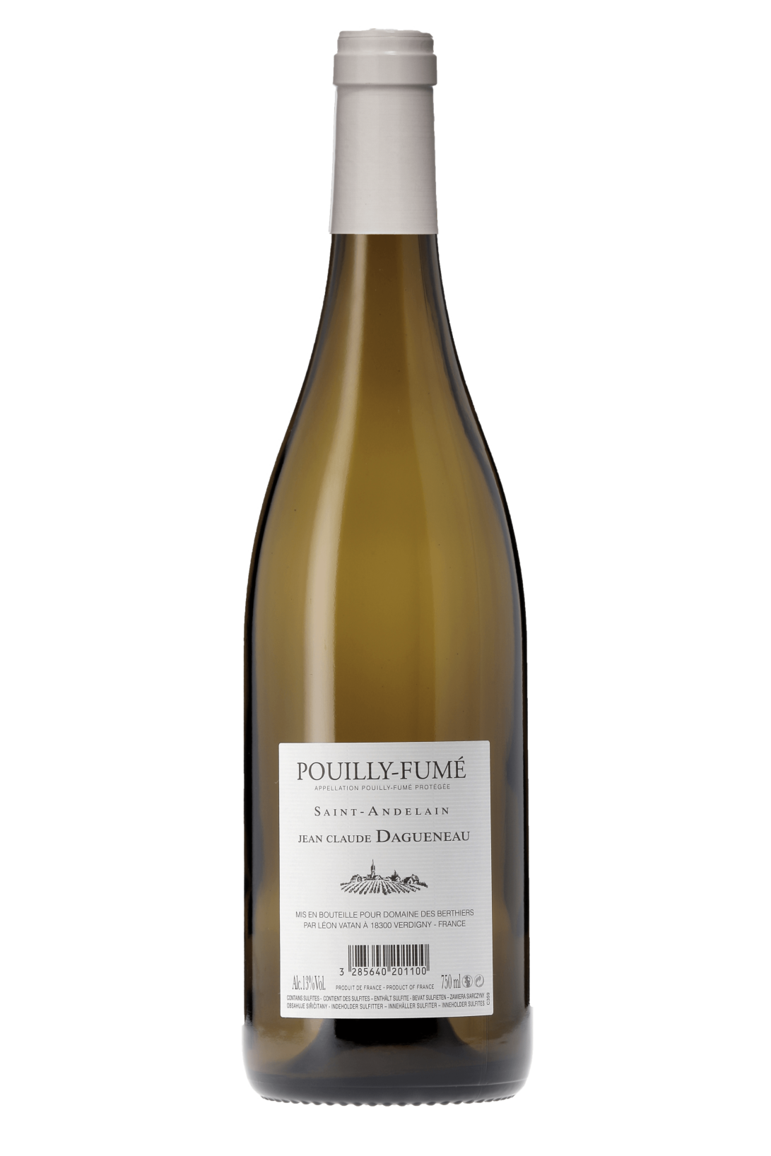 Pouilly-Fumé Saint Andelain Domaine des Berthiers 2025 - frontbs