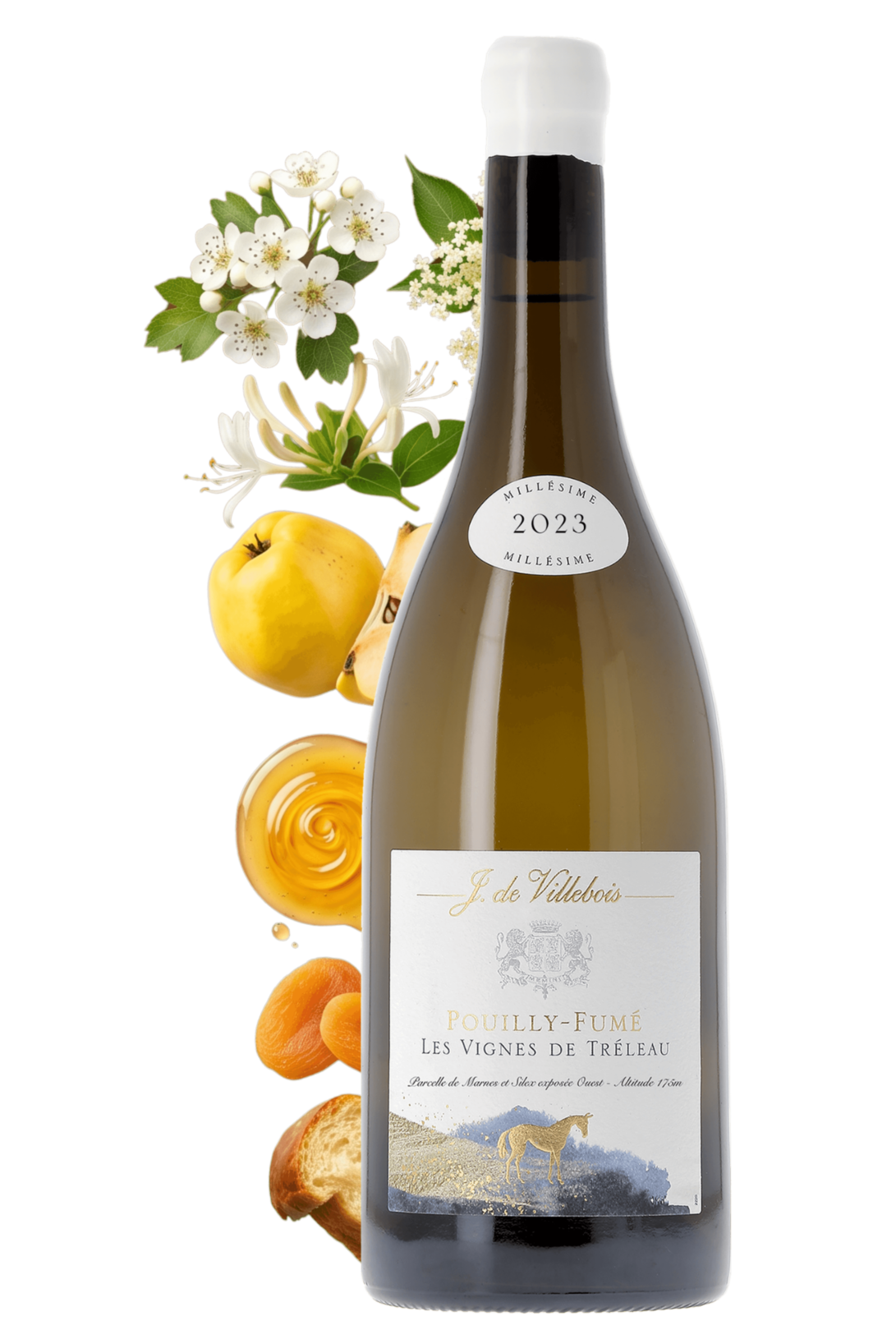 Pouilly-Fumé Vignes de Tréleau J. de Villebois 2023 - frontbs
