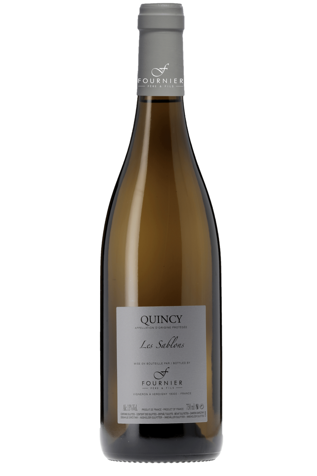 Quincy Les Sablons Fournier Père et Fils 2022 - frontbs
