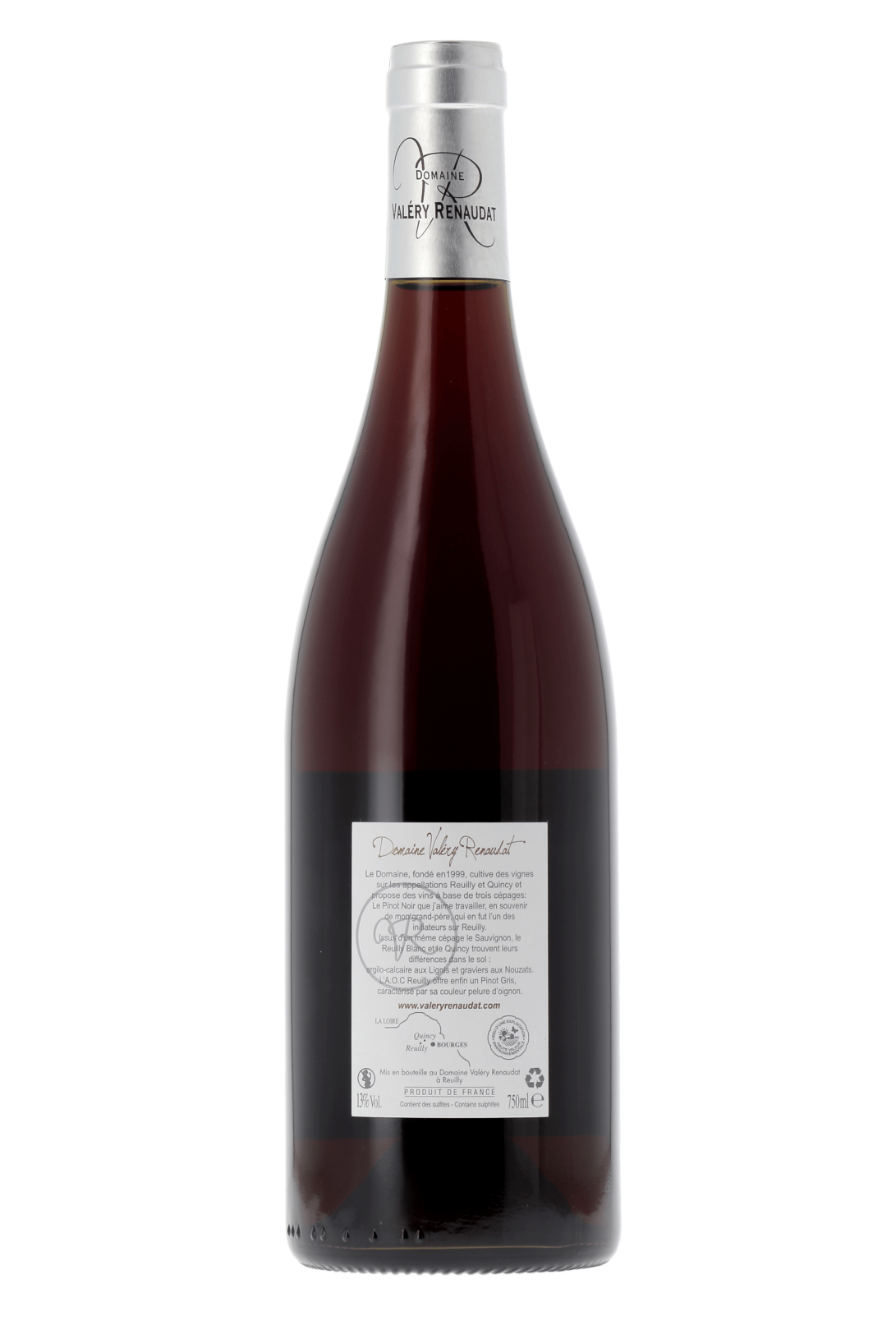 Reuilly Les Lignis Domaine Valery Renaudat 2022 - frontbs