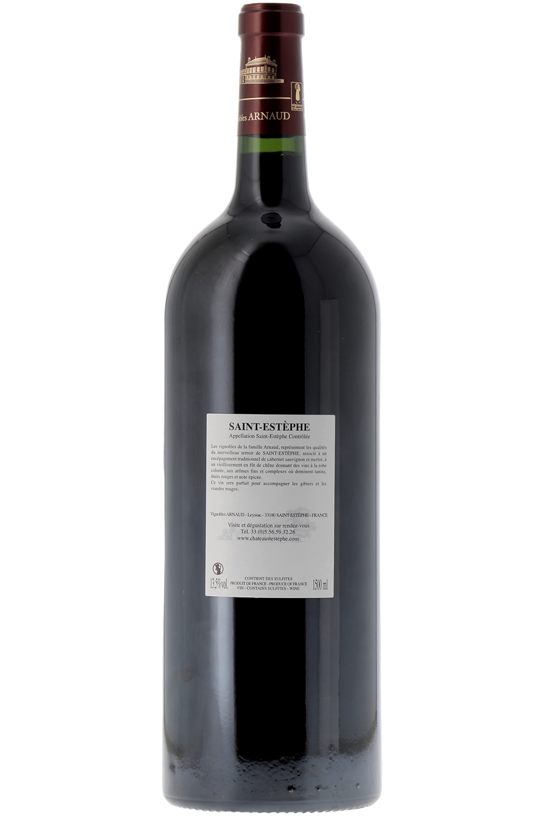Saint-Estèphe Château Saint-Estèphe 2019 150cl - frontbs