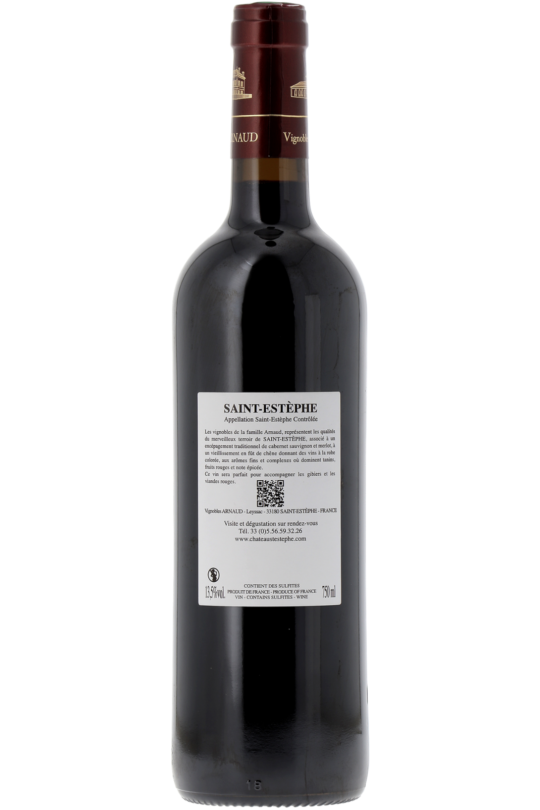 Saint-Estèphe Château Saint-Estèphe 2019 - frontbs