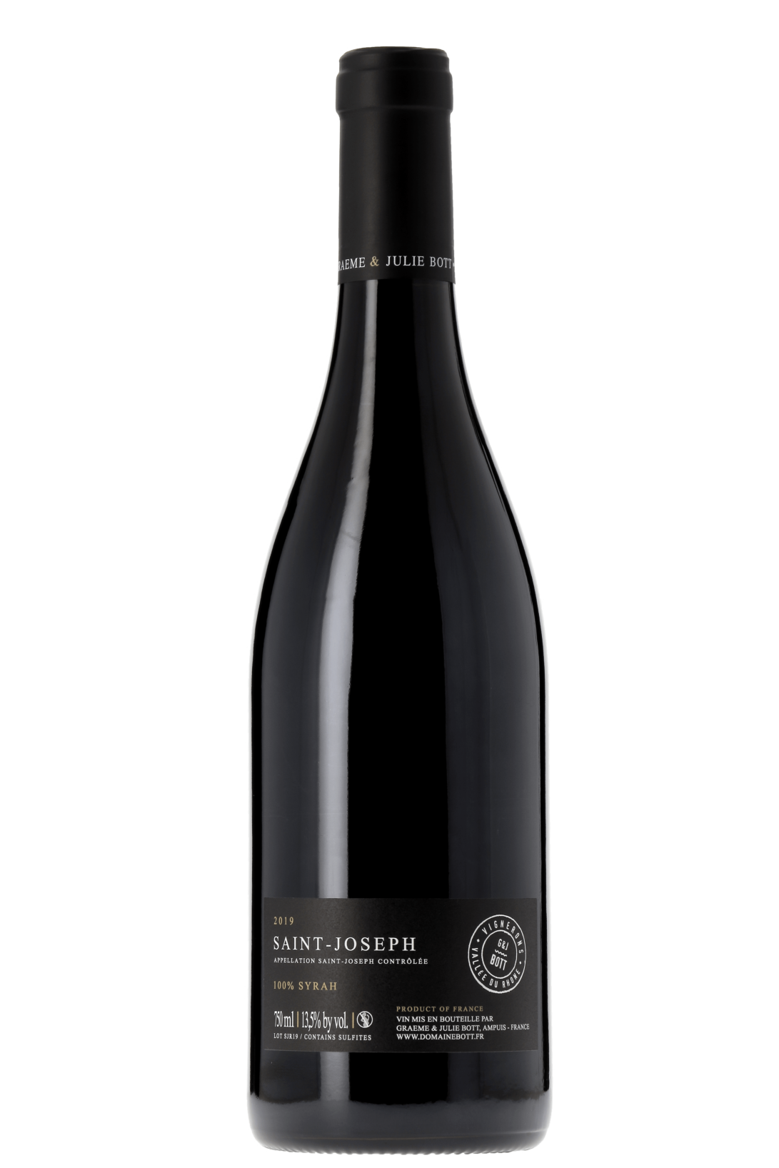 Saint-Joseph Domaine Graeme & Julie Bott 2019 - frontbs