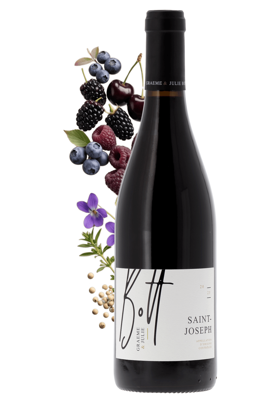 Saint-Joseph Domaine Graeme & Julie Bott 2023 - frontbs