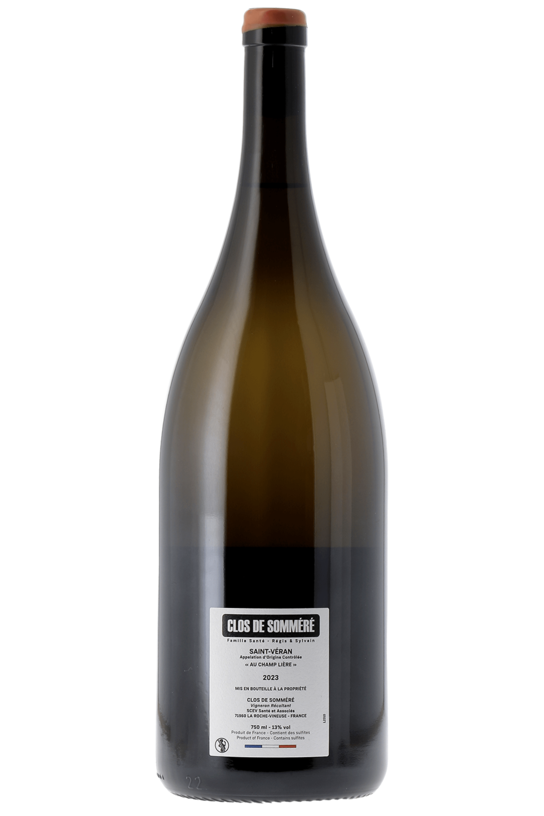 Saint-Véran Au Champ Lière Clos de Somméré 2023 150cl - frontbs